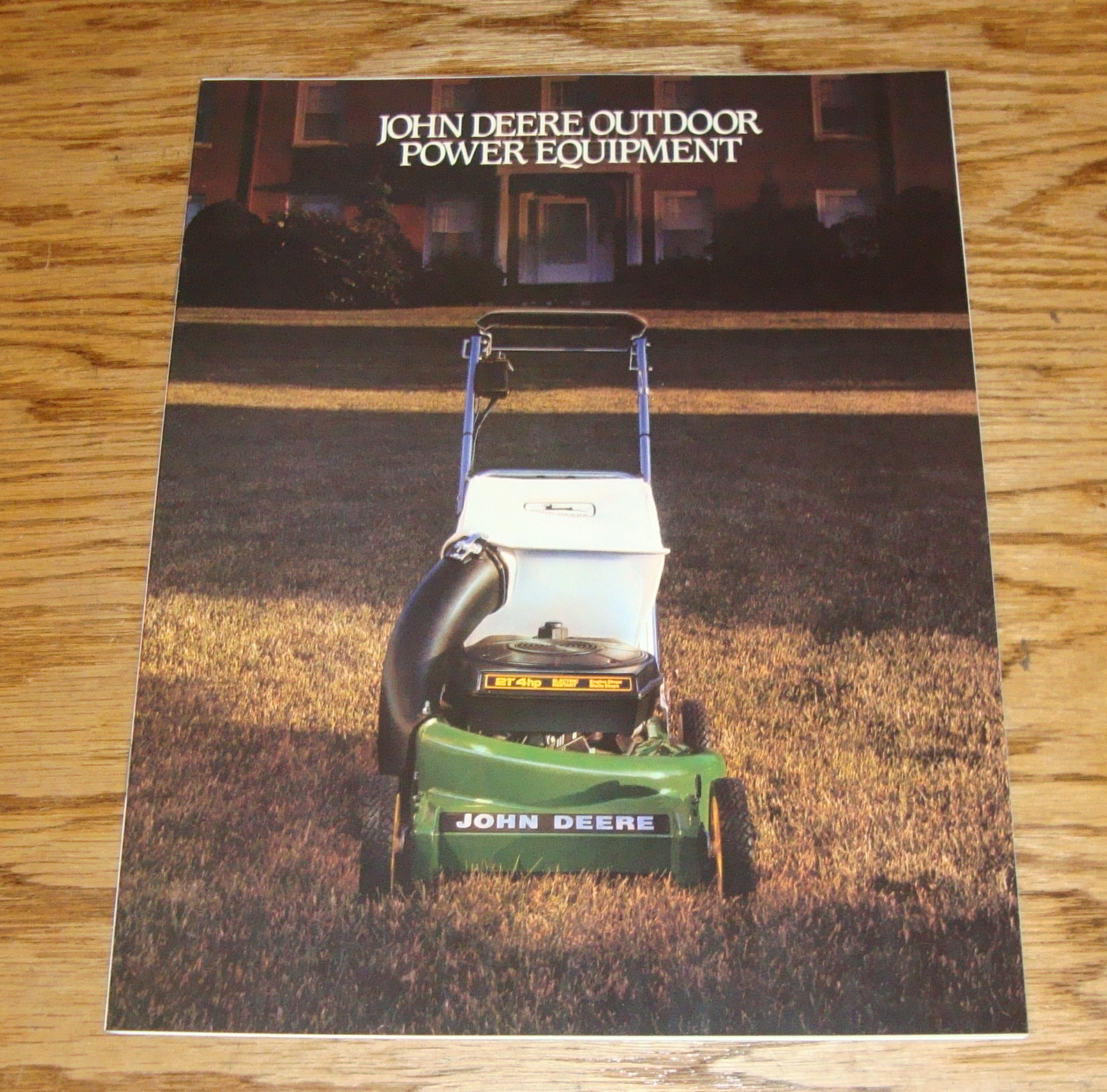 Original 1985 John Deere Outdoor Power Equipment Sales Brochure 85