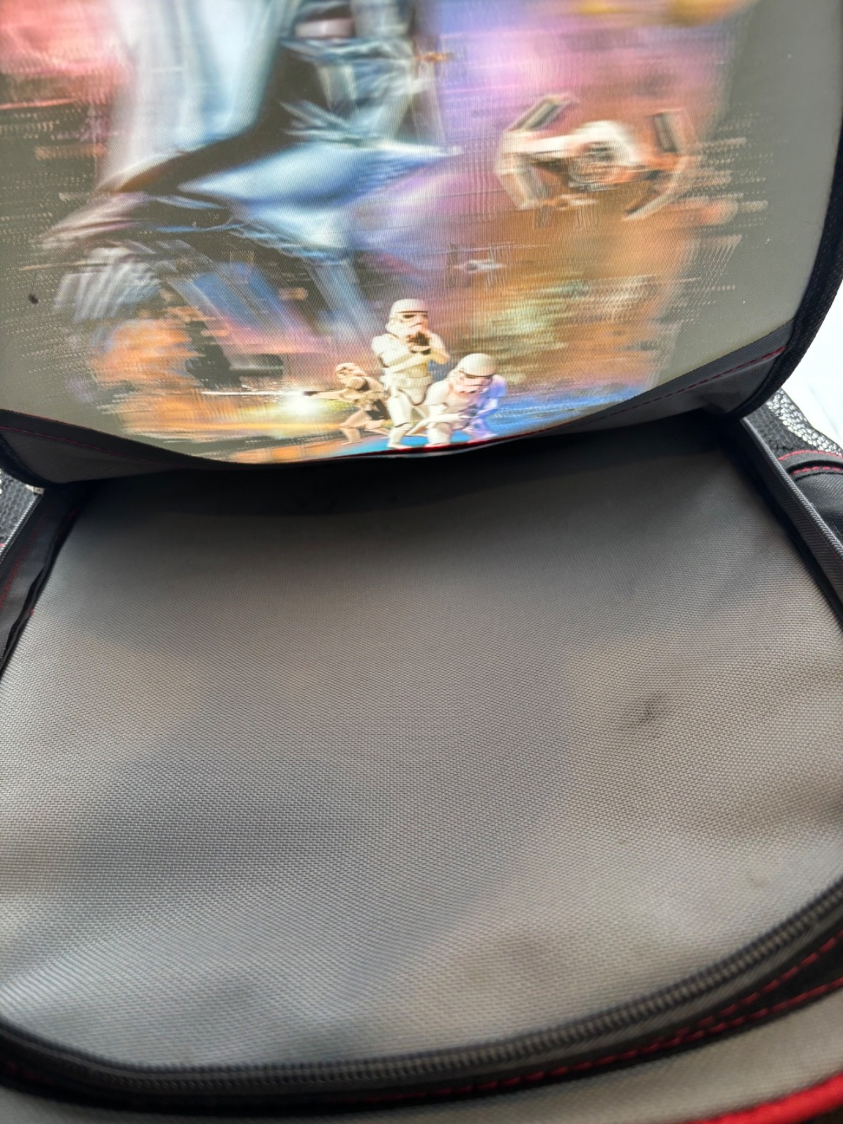 Star Wars Holographic Backpack Animamtions Lucas Film LTD