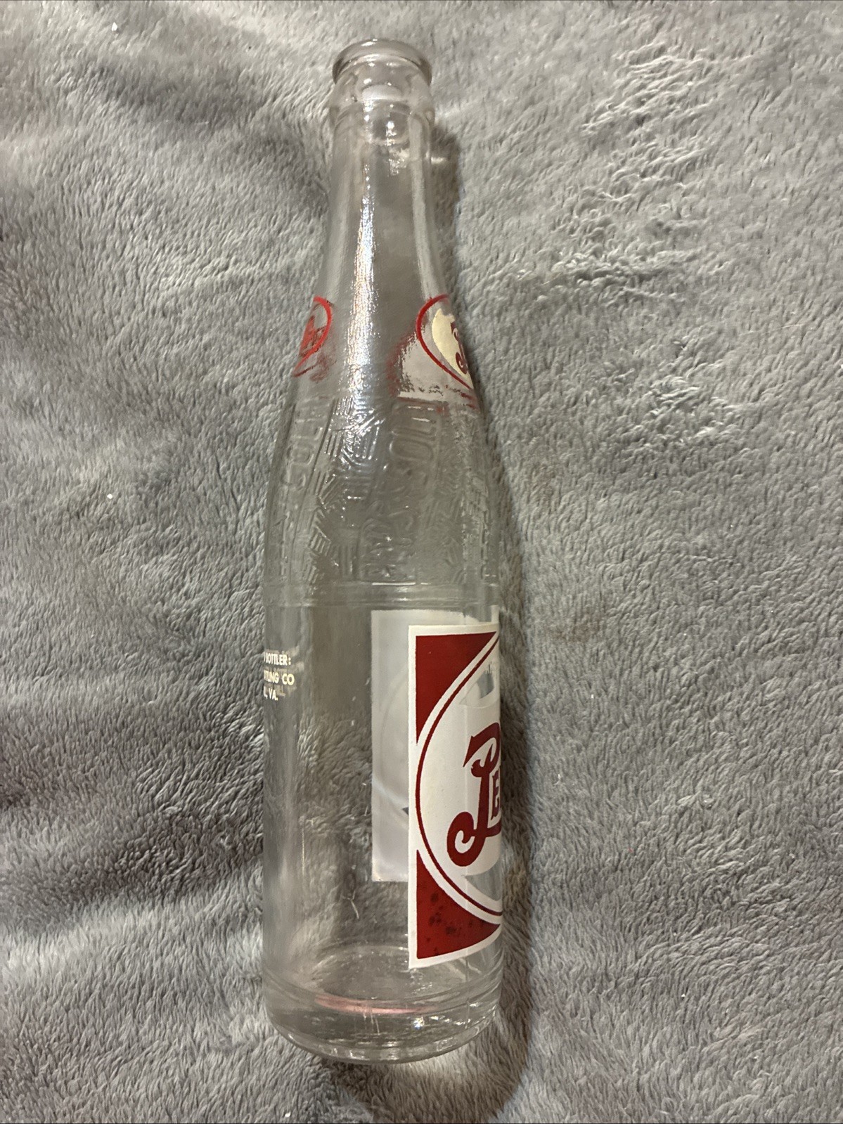 Vintage Pepsi:Cola Double Dot 10oz Acl Soda Bottle South Hill, VA. LGW 1950 👀