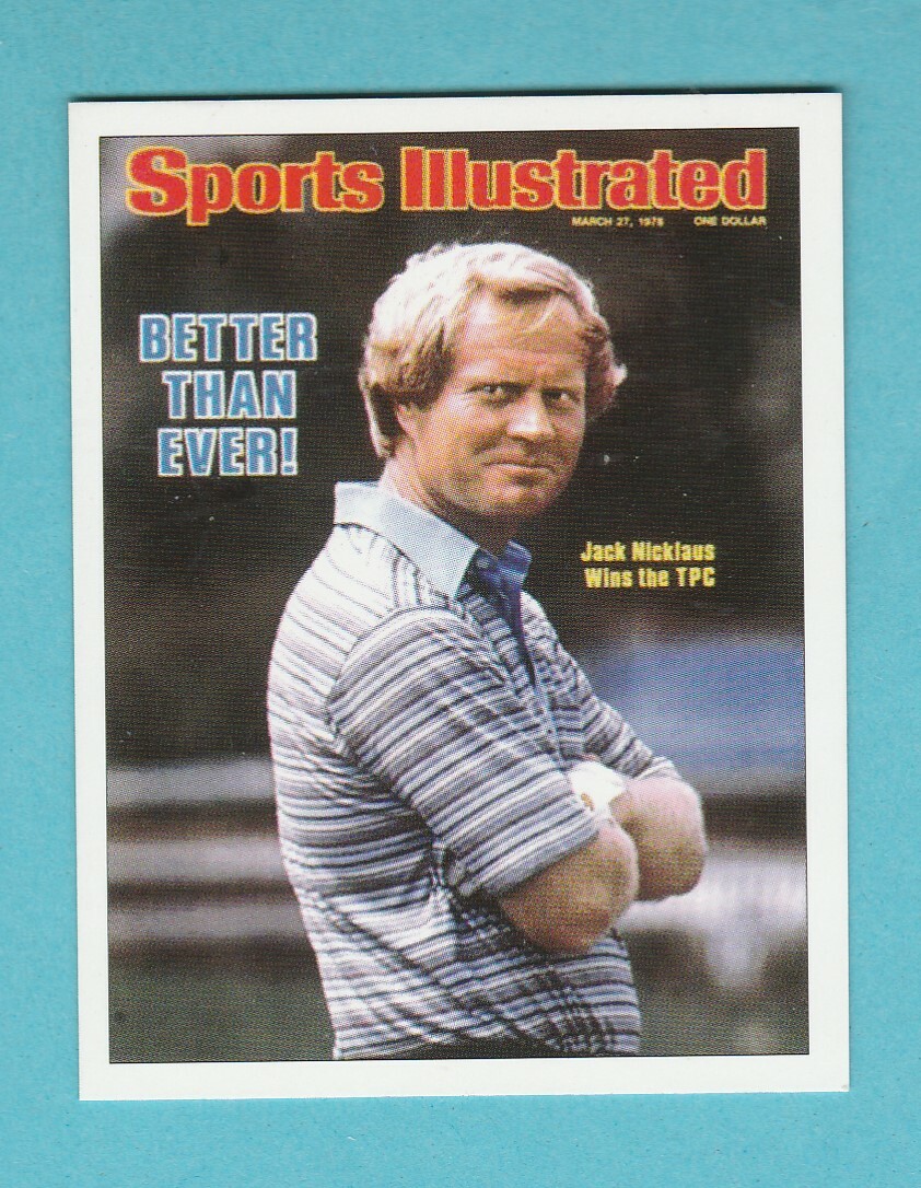 GOLF – SPORTING PROFILES – JACK NICKLAUS CARDS ( A ) – 2005