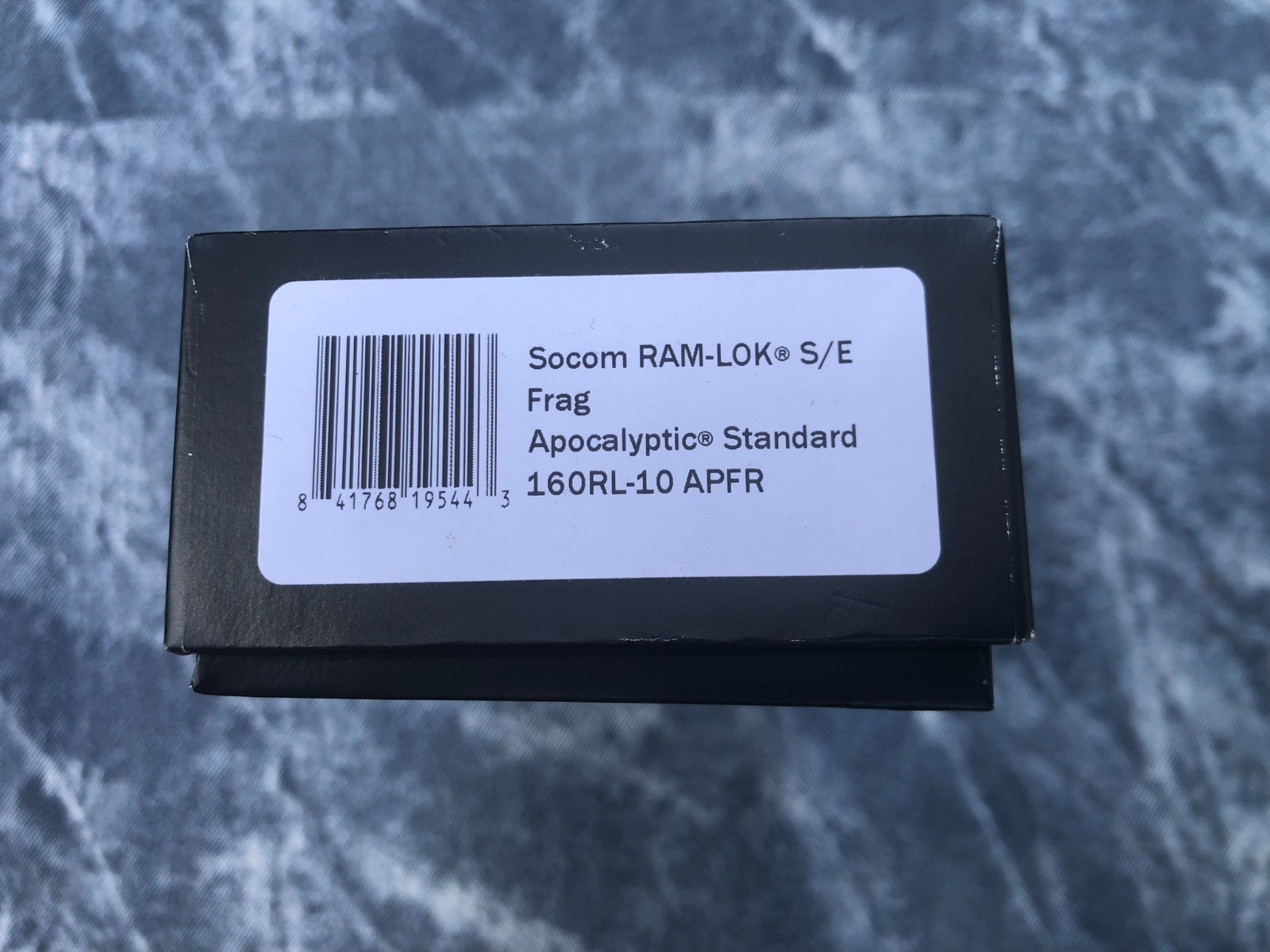 NIB Microtech 160RL-10APFR Socom Elite RAM-LOK M390MK Apocalyptic Frag Aluminum