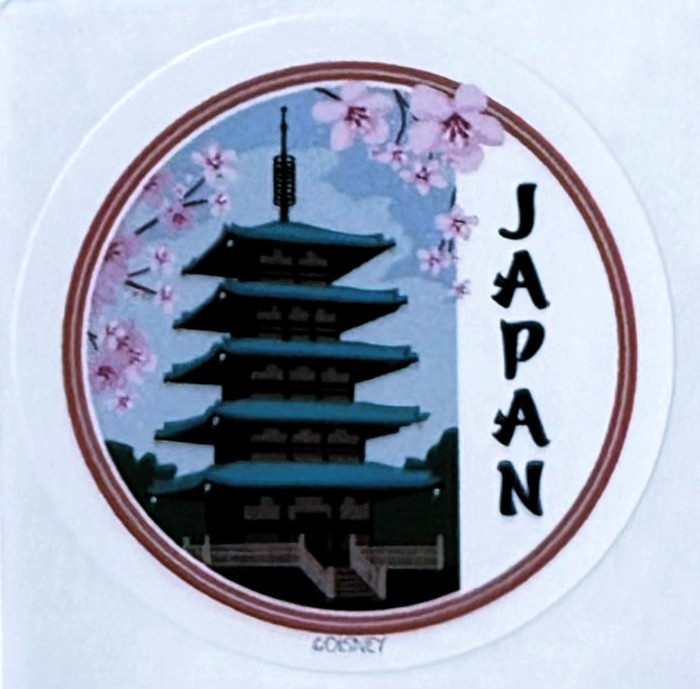 Kidcot Sticker Canada China France Germany Italy Japan Mexico Norway USA UK PICK