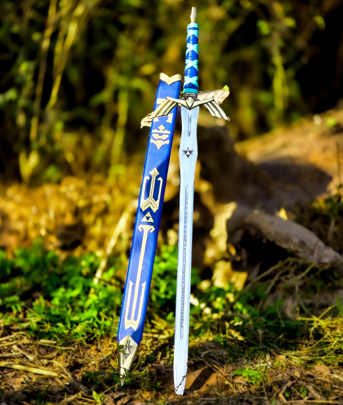 LEGEND of ZELDA Master Sword Stainless Steel w Scabbard Handmade Viking Birthday