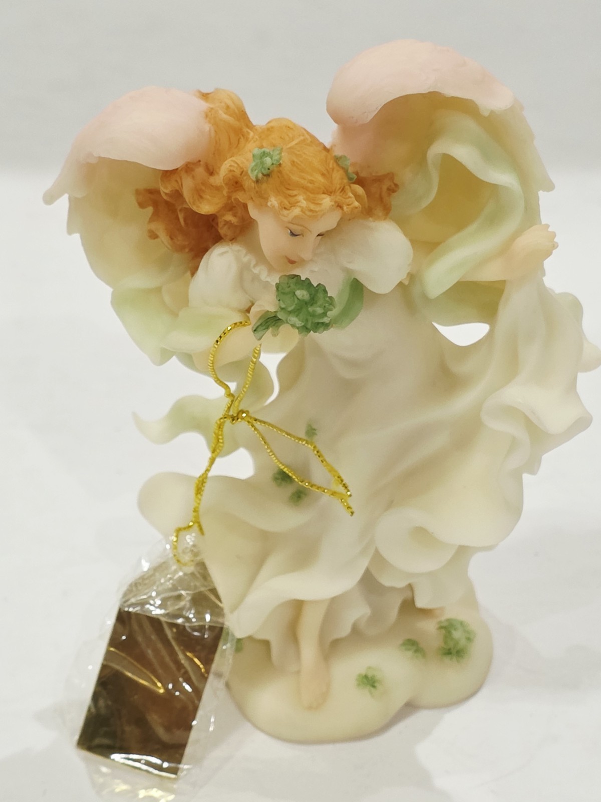 Seraphim Classics BRIDGET 82614 Angel Heaven Bouquet Dress Roman Figurine 2003