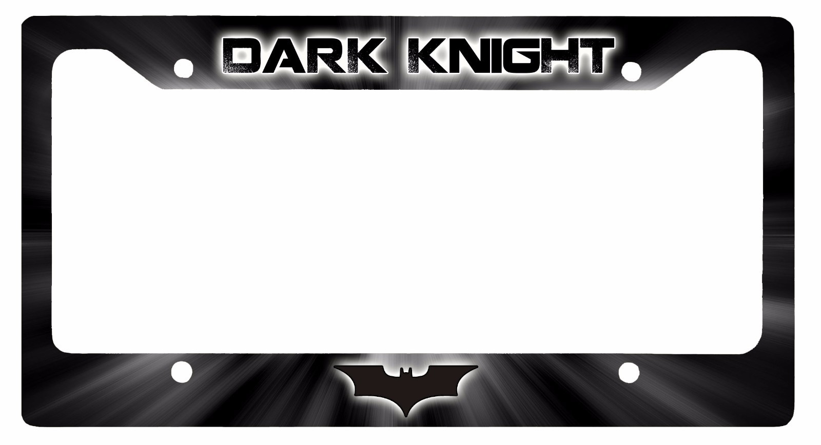 L@@K! Batman – Dark Knight – License Plate Frame – Joker Bruce Wayne