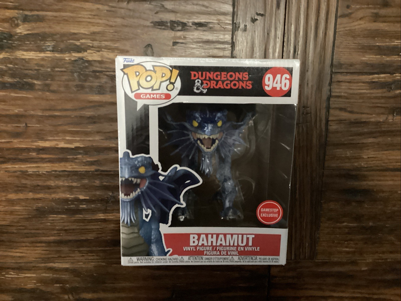 Funko Pop! Games Dungeons & Dragons Bahamut #946 Brand New