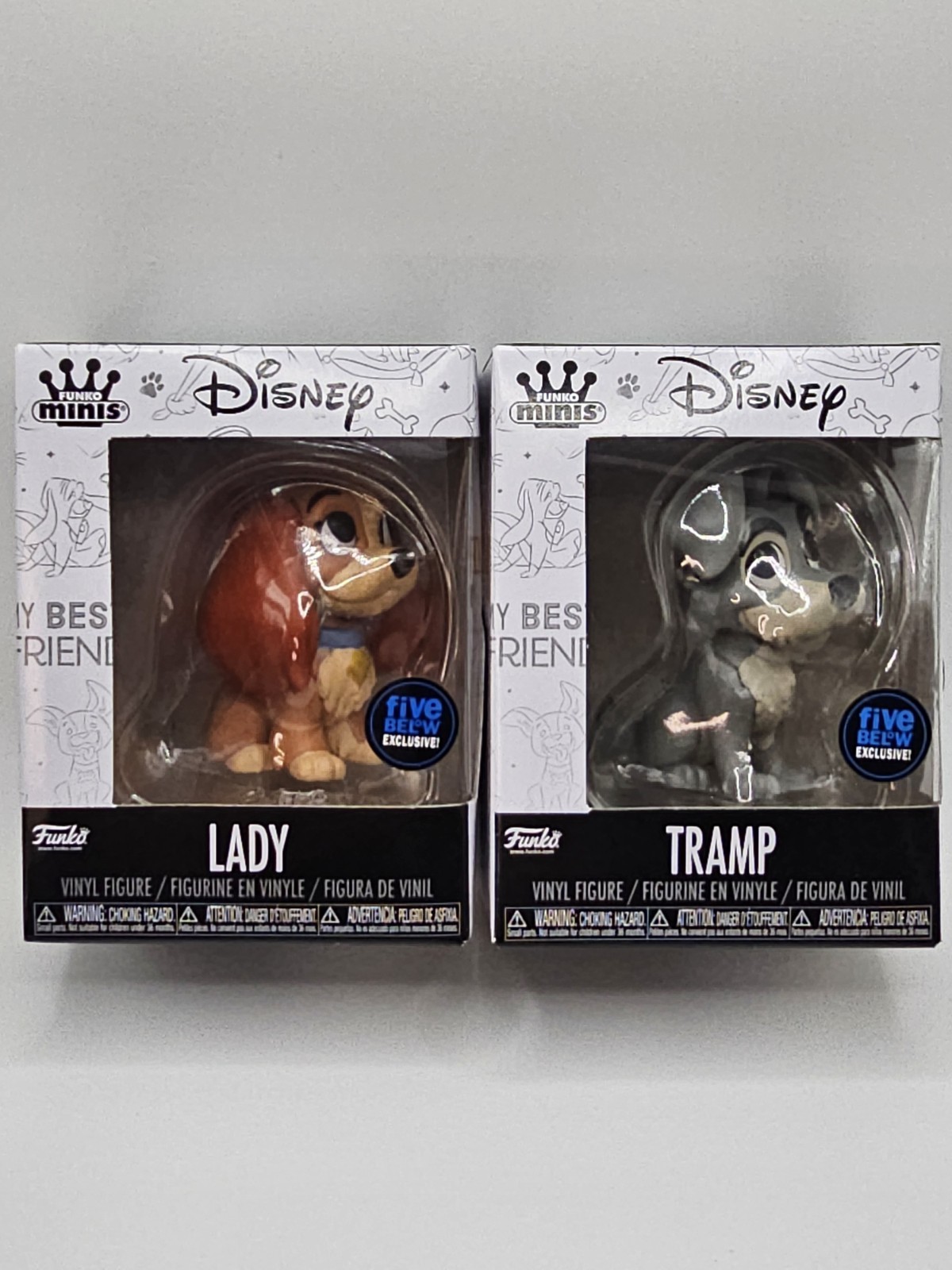 Funko Minis Disney Dogs – Lady And The Tramp Five Below Exclusive
