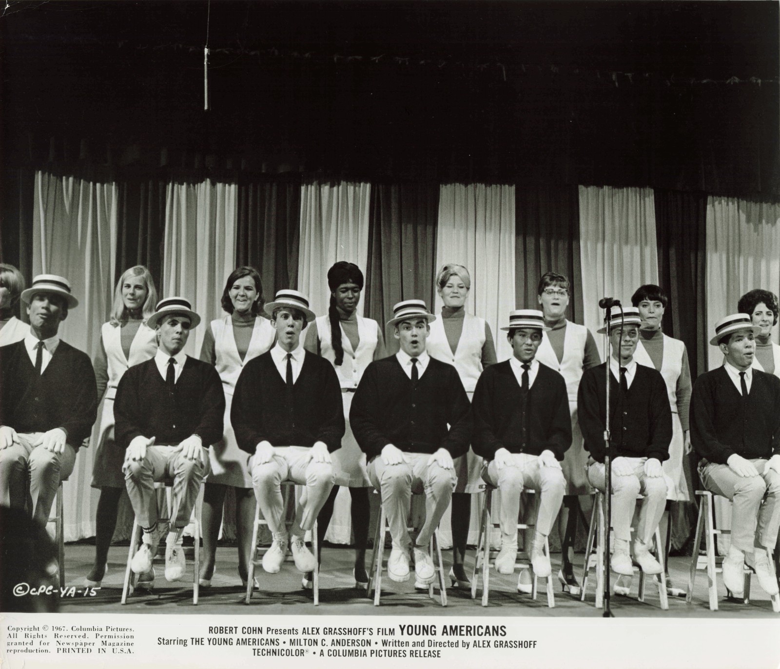 Young Americans (1967) Documentary Film VINTAGE Original 8×10 Photo