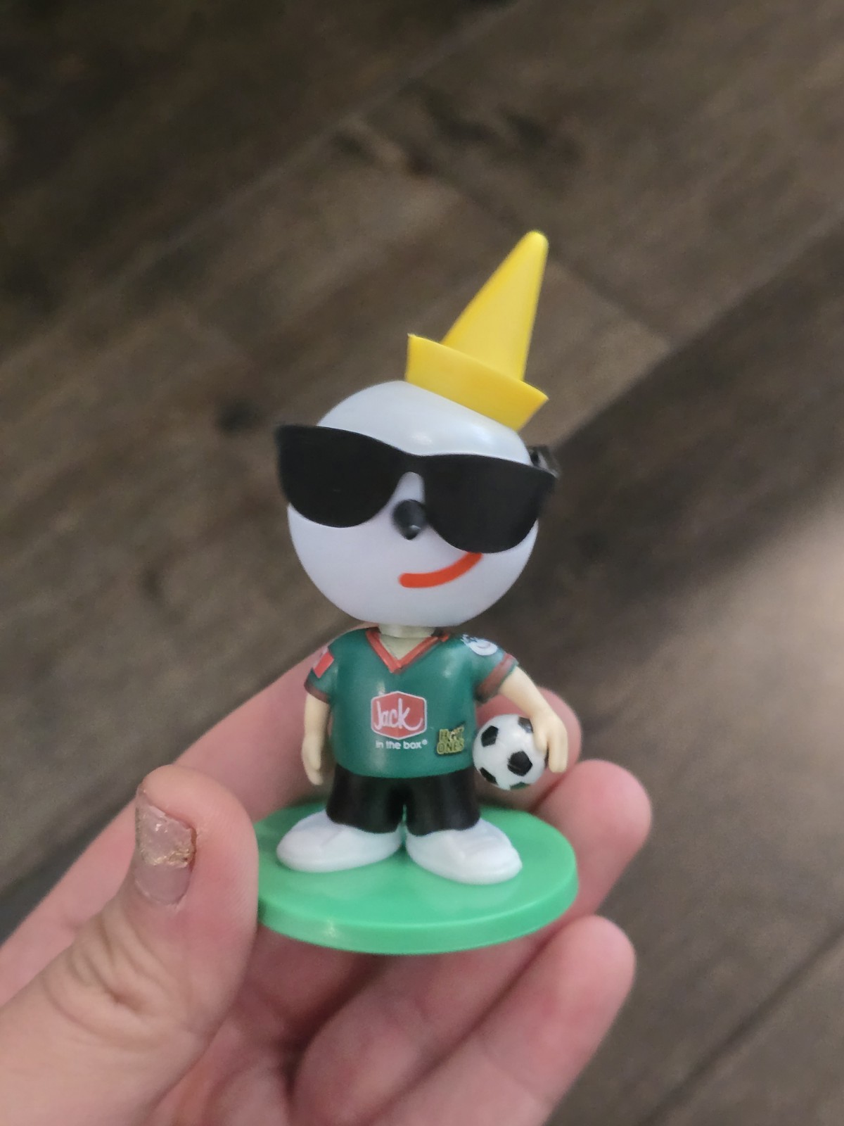 Limited Edition Jack in the Box Soccer World Cup Bobblehead TEAM MEXICO
