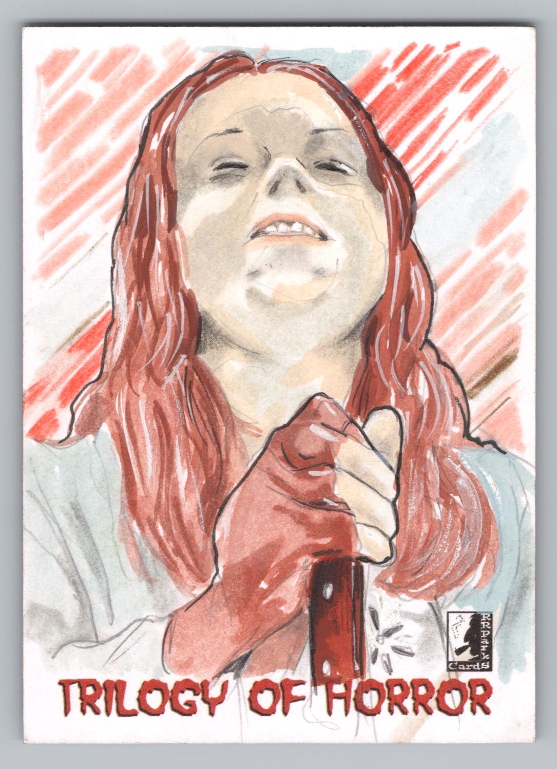 Coffintooth Trading Cards. Varon Moreno Sketch Card. RRParks 2025