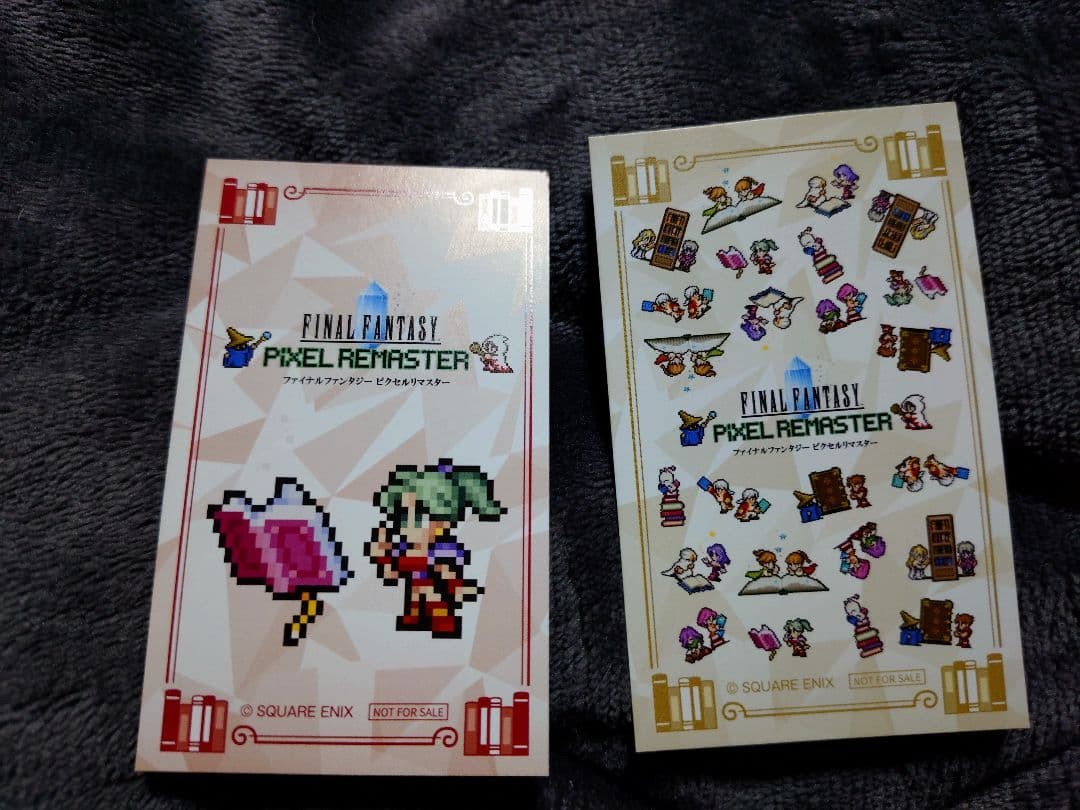 Final Fantasy Pixel Remaster 2 Discs Video Game Accessories Bundle