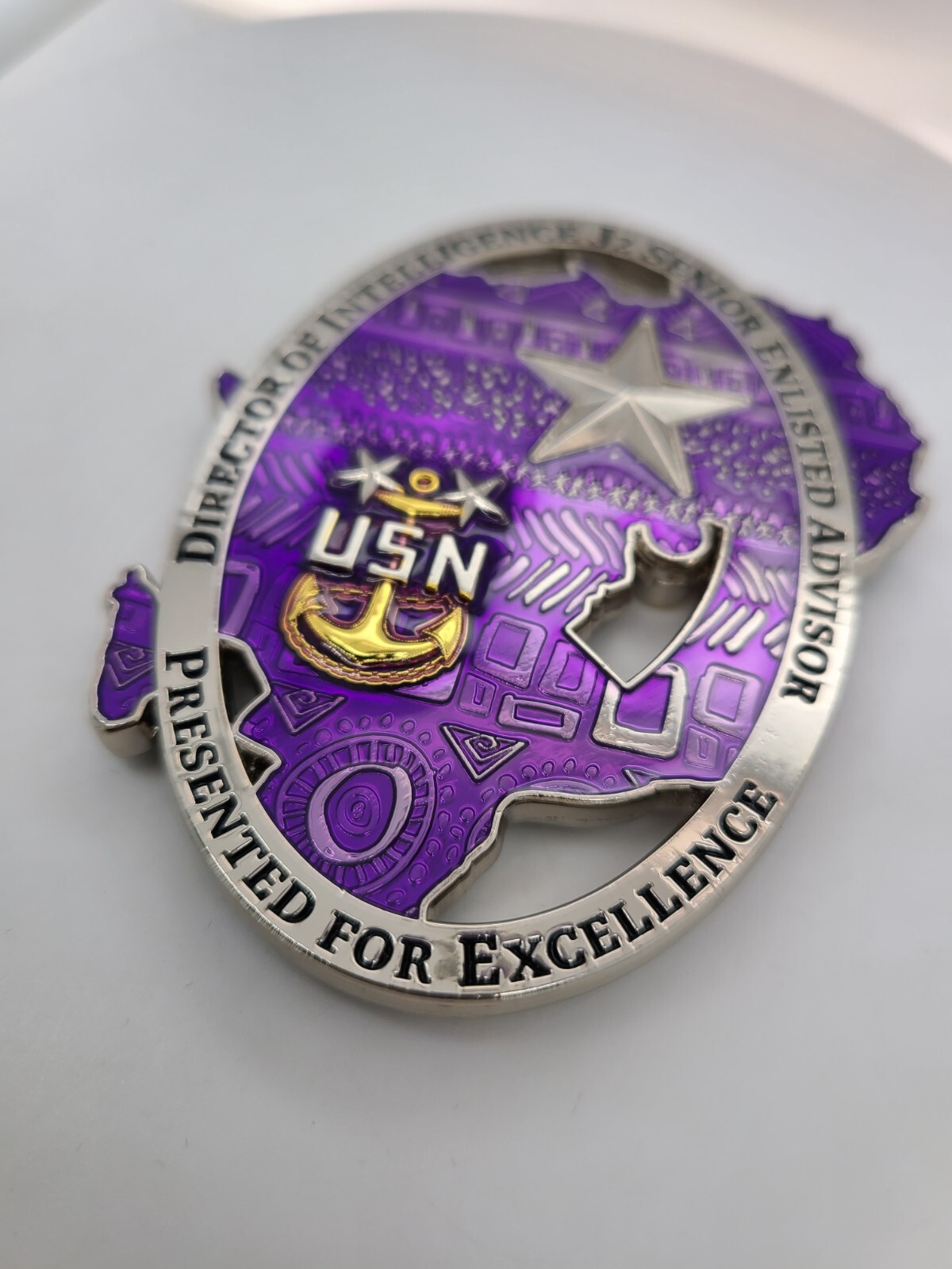 United States Africa Command Intelligence Directorate USN J2 Senior Advisor Coin