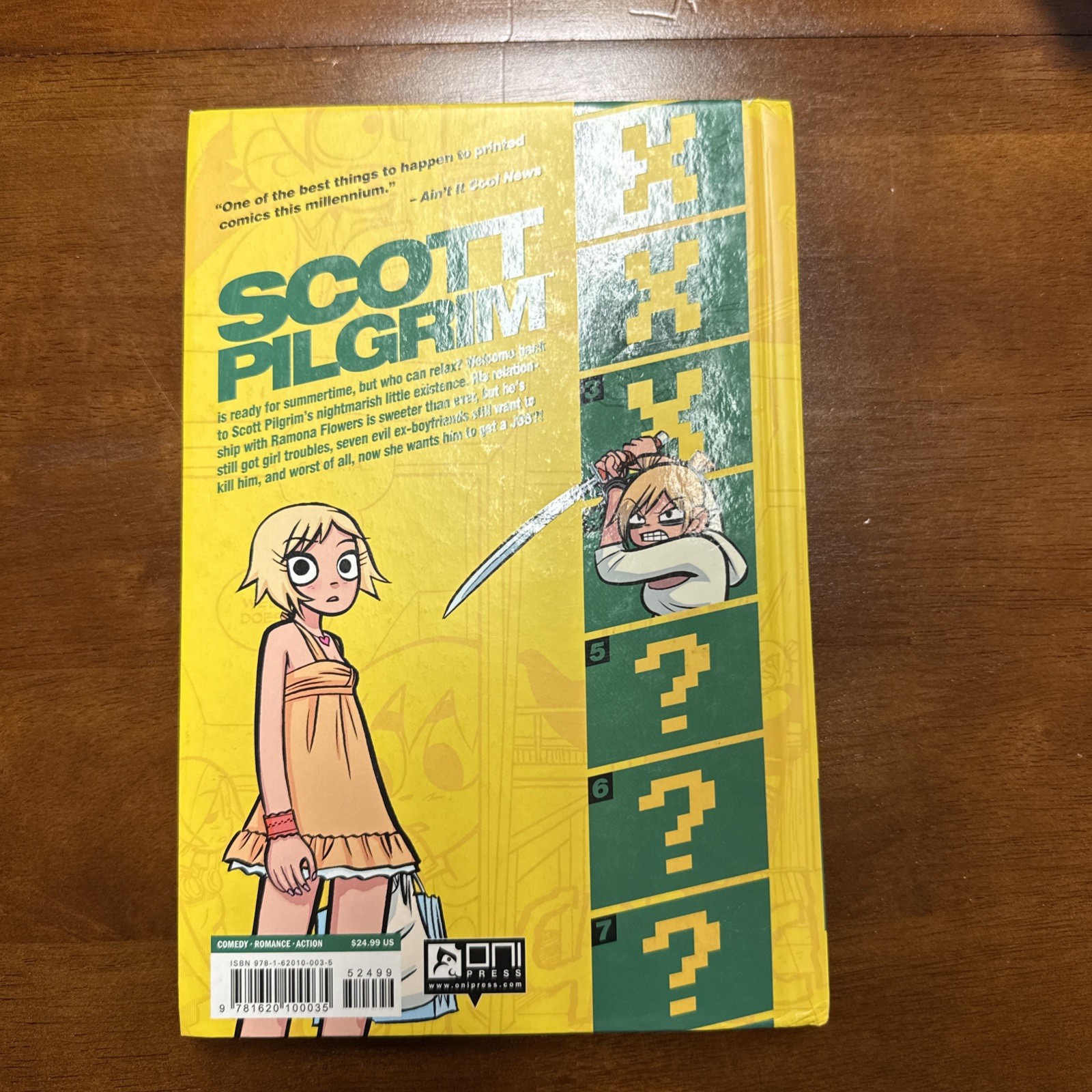 Scott Pilgrim Comic Book Set Vol. #1-6 by Bryan Lee O’Malley