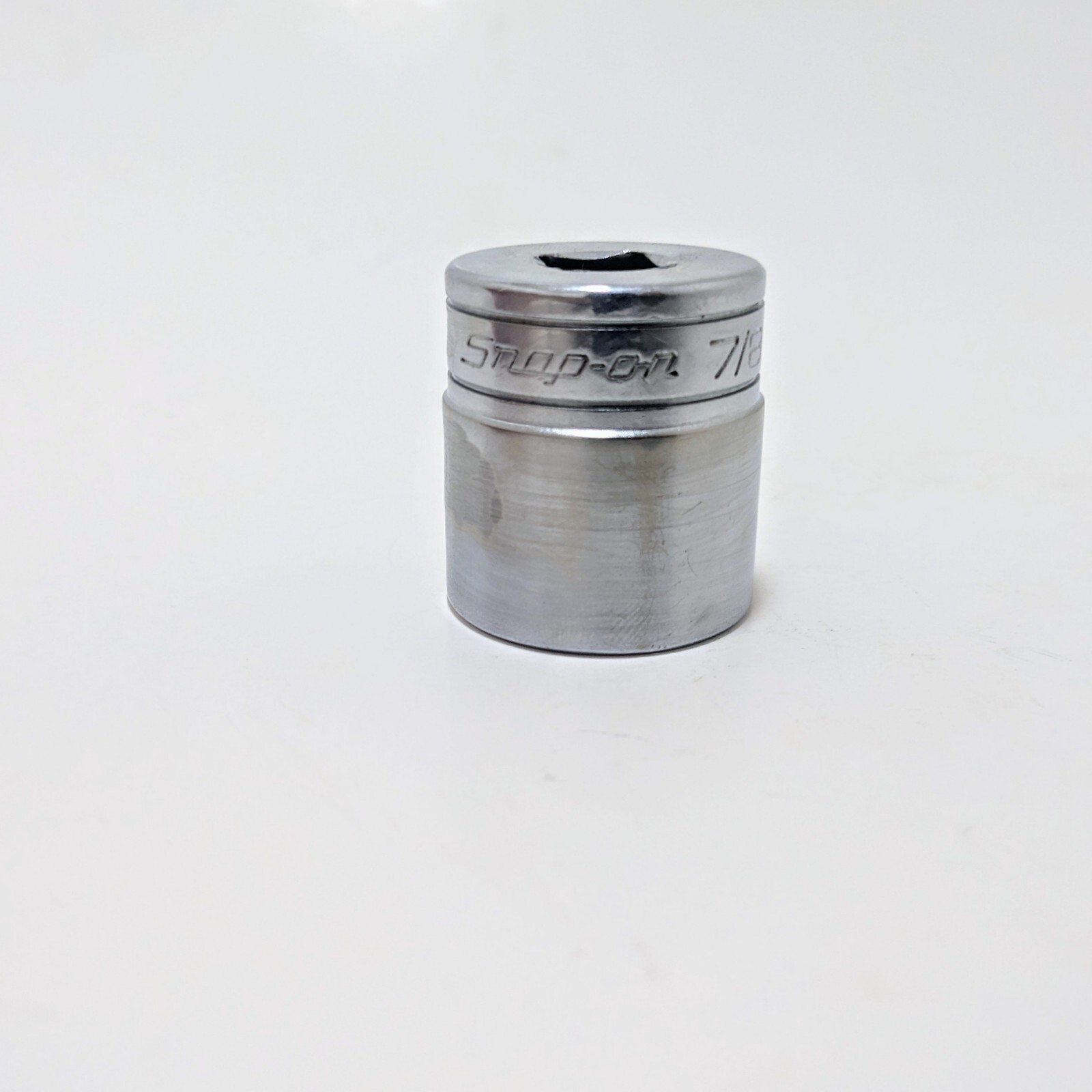 Clean! 1988 SNAP ON FS281 Socket 7/8 Inch 6 Point 3/8″ Drive USA SAE