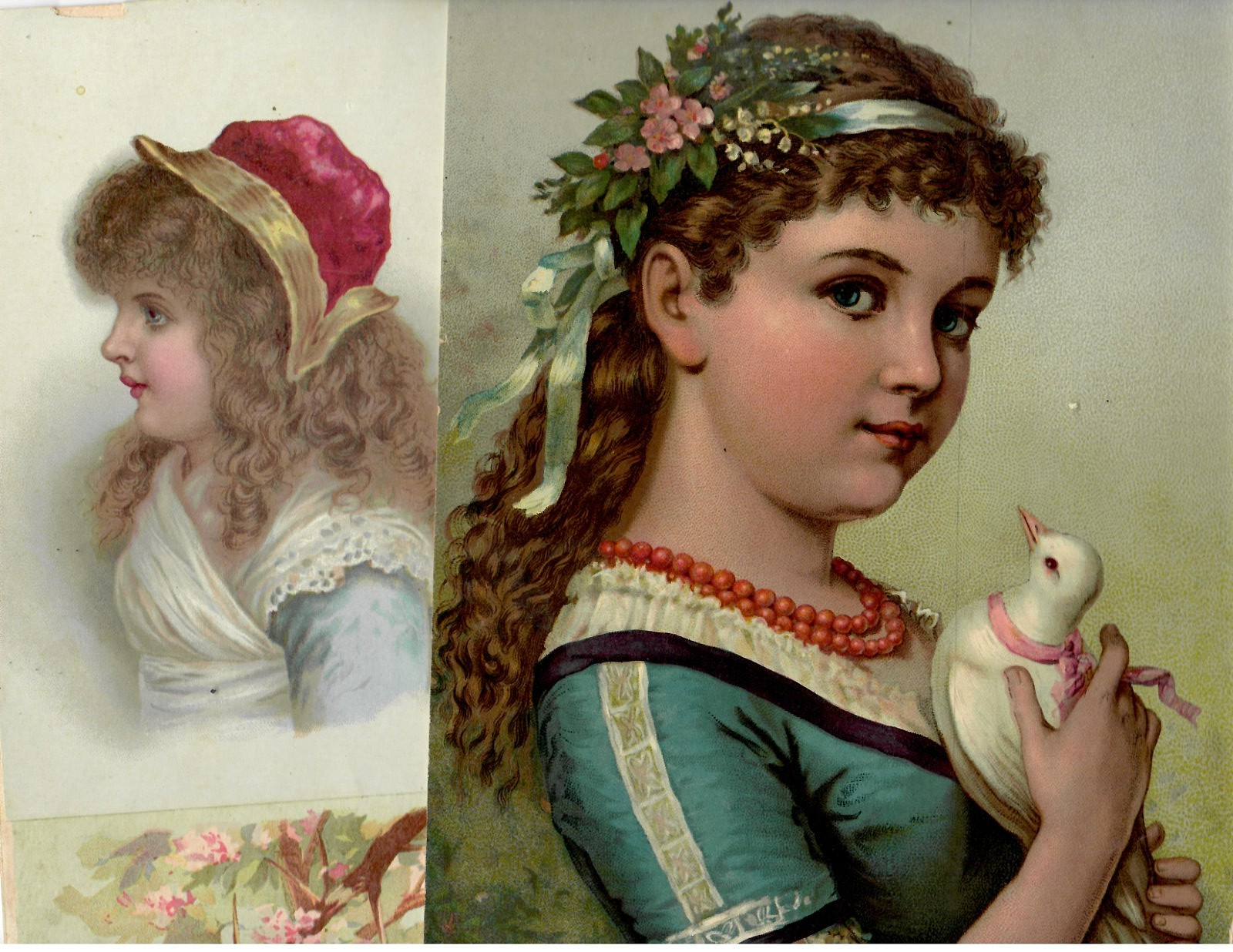Lot of 2 LARGE Victorian Trade Cards SWEET HOME Soap, Buffalo, NY 1890’s ?