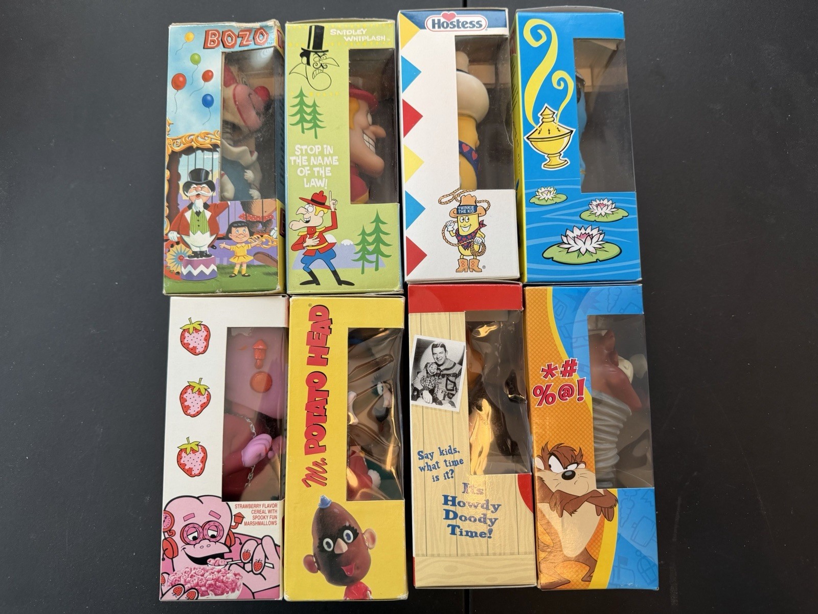 Funko Wacky Wobbler Bobble Head Lot-8 Bobble Head Figures