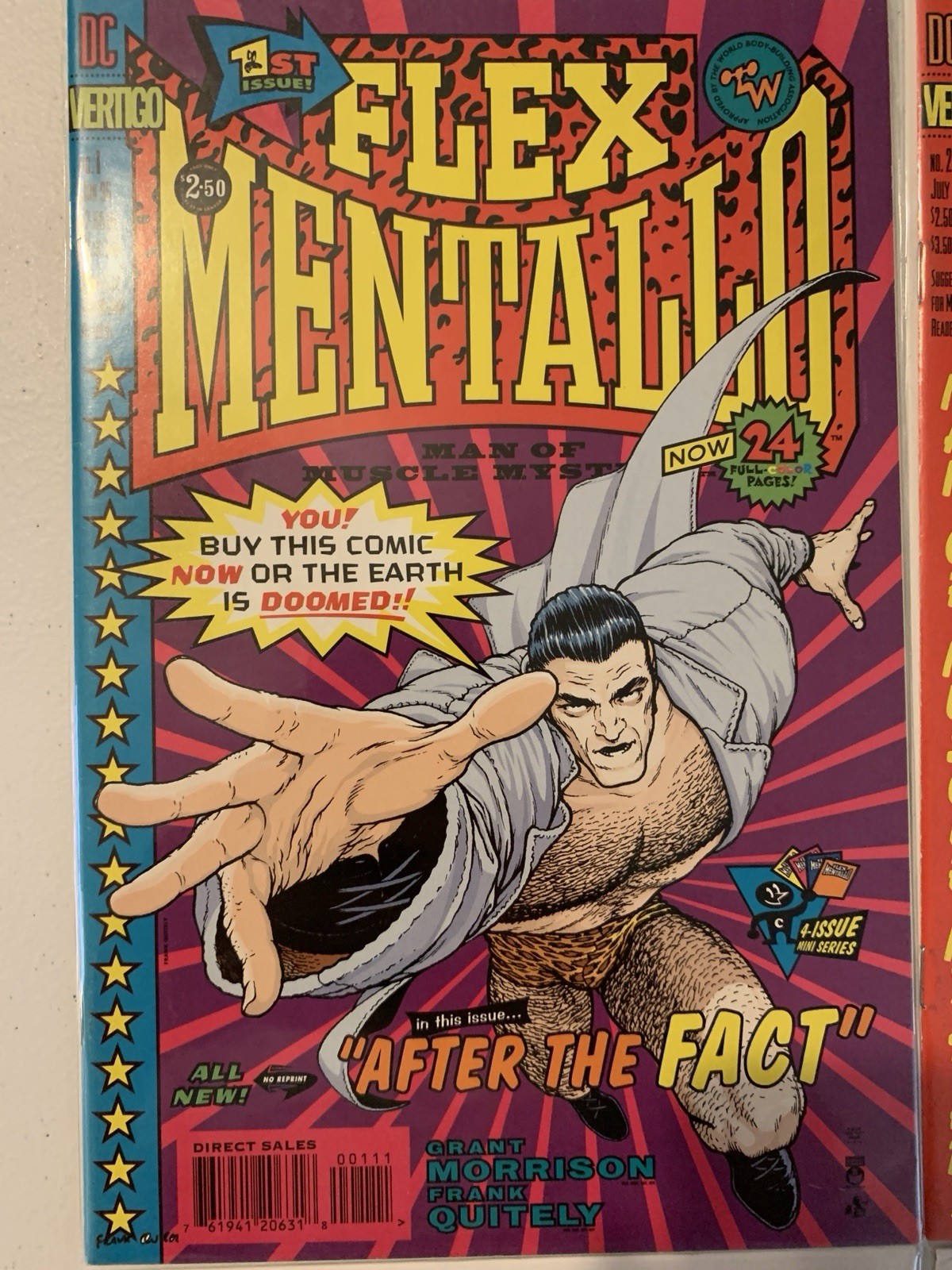 Flex Mentallo #1–4 Complete 1 2 3 4 DC Vertigo Grant Morrison Frank Quitely