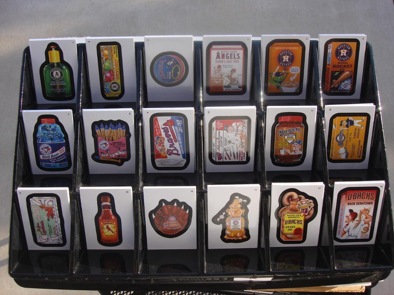 2016 TOPPS WACKY PACKAGES MAJOR LEAGUE BASEBALL COMPLETE SET 90 CARDS MLB