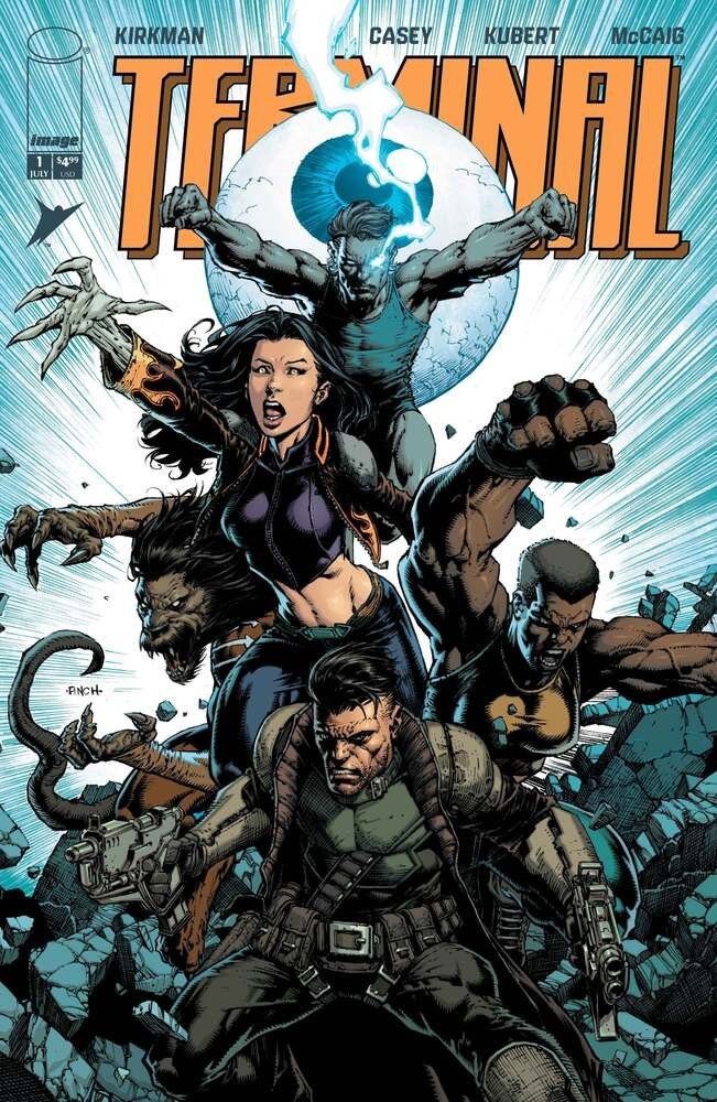 TERMINAL #1 – Cover C David Finch & Dave McCaig – NM – Image – Presale 07/22