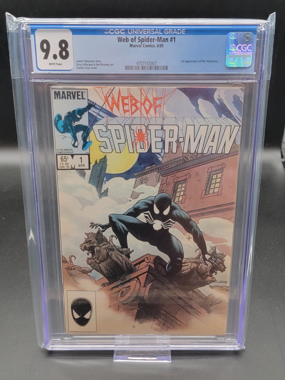 WEB OF SPIDER-MAN #1 CGC 9.8