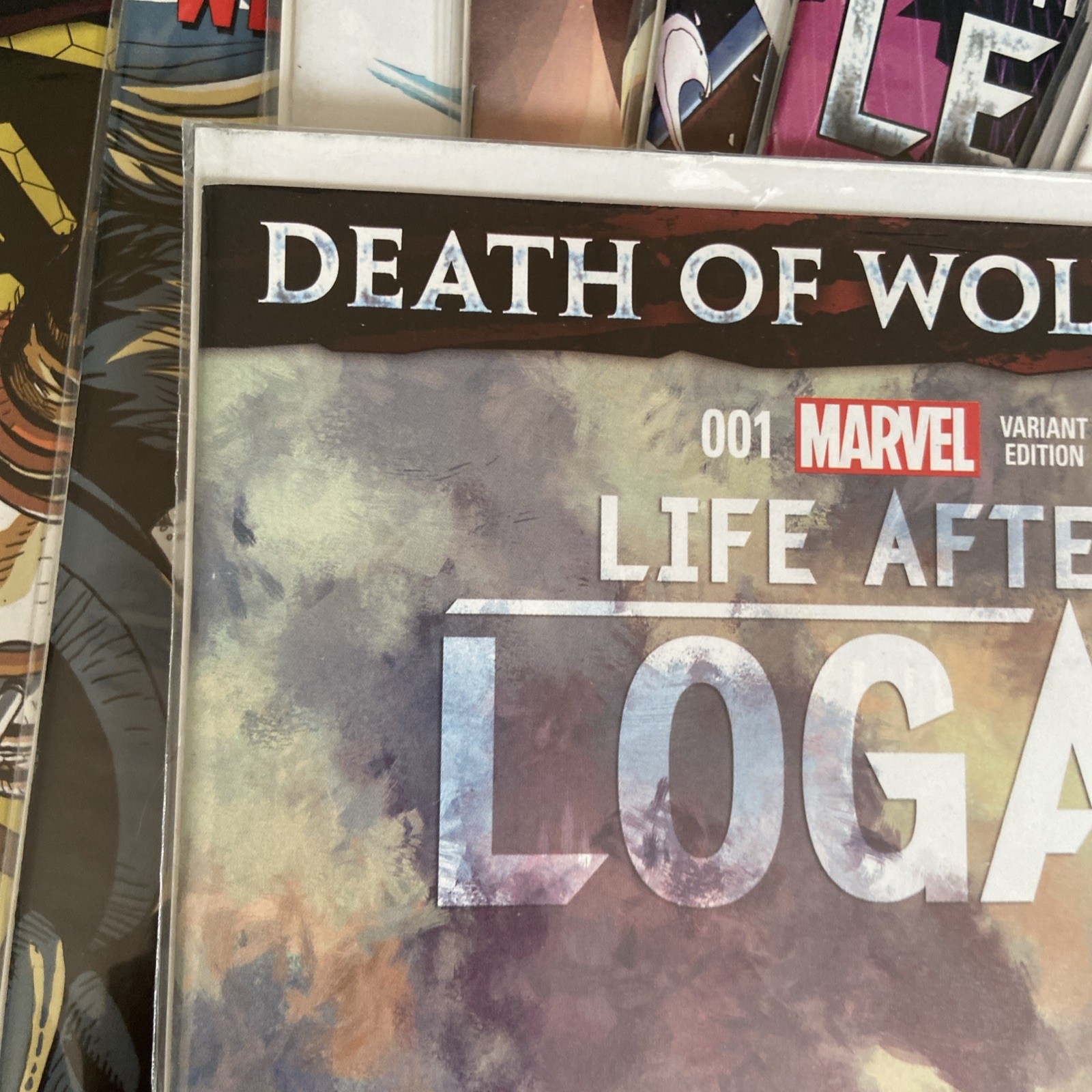 Death of Wolverine: WEAPON X PROGRAM 1-5, LOGAN LEGACY 1-7, Life after Logan NM