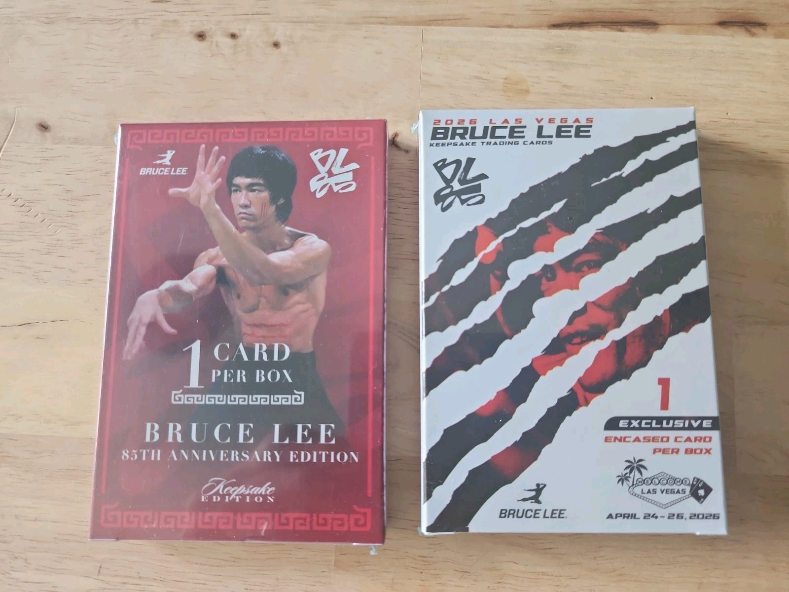 Bruce Lee 85th Anniversary & Exclusive Vegas Edition Keepsake Edition – SEALED!