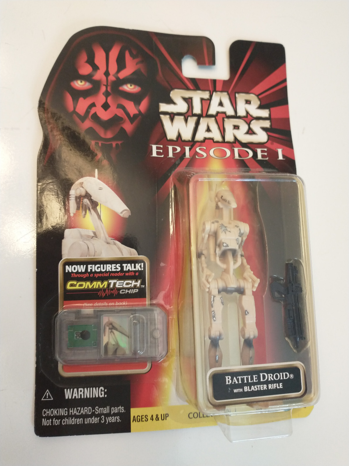Kenner Star Wars Action Figure “Green Tag” Episode 1 Battle Droid
