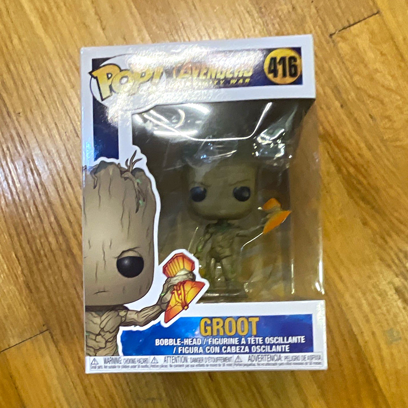 Funko Pop! Marvel Avengers: Infinity War Groot Vinyl Bobble-Head #416