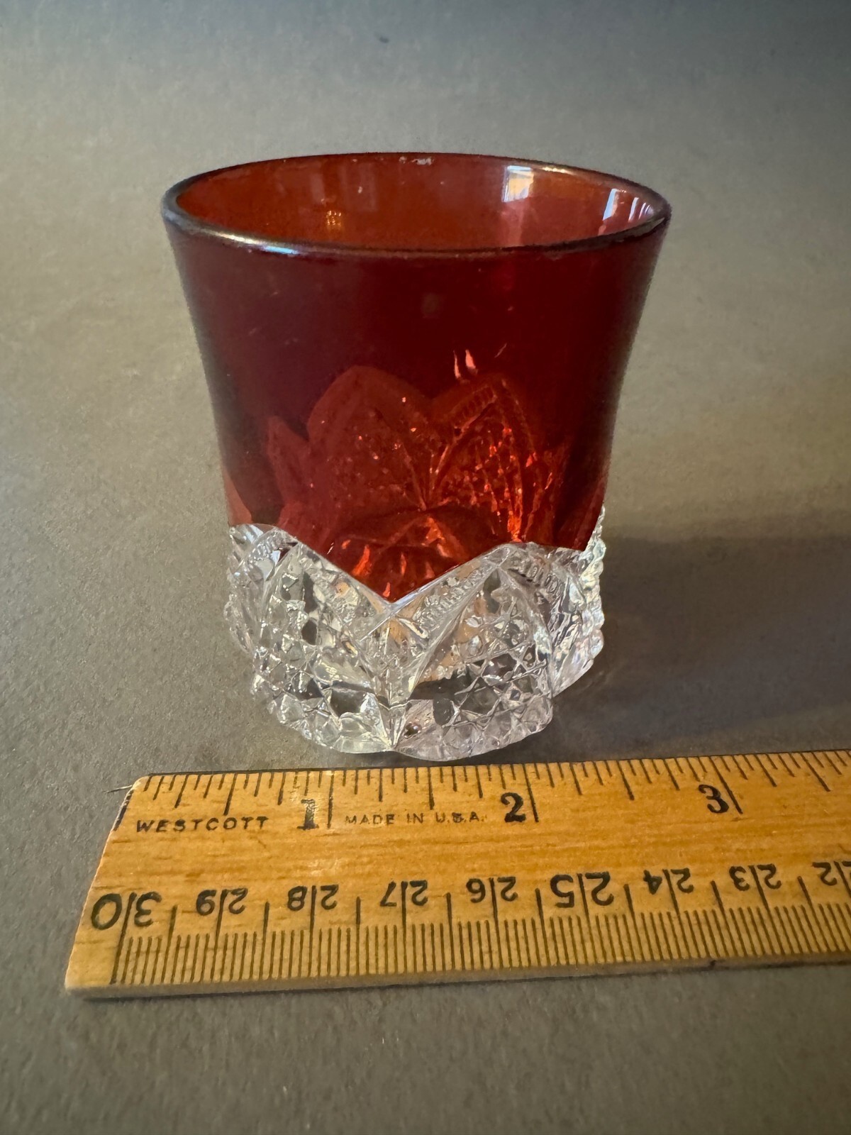 $5 EACH MAKE LOT ANTIQUE RUBY FLASH SOUVENIR GLASS EAPG VICTORIAN CUP +