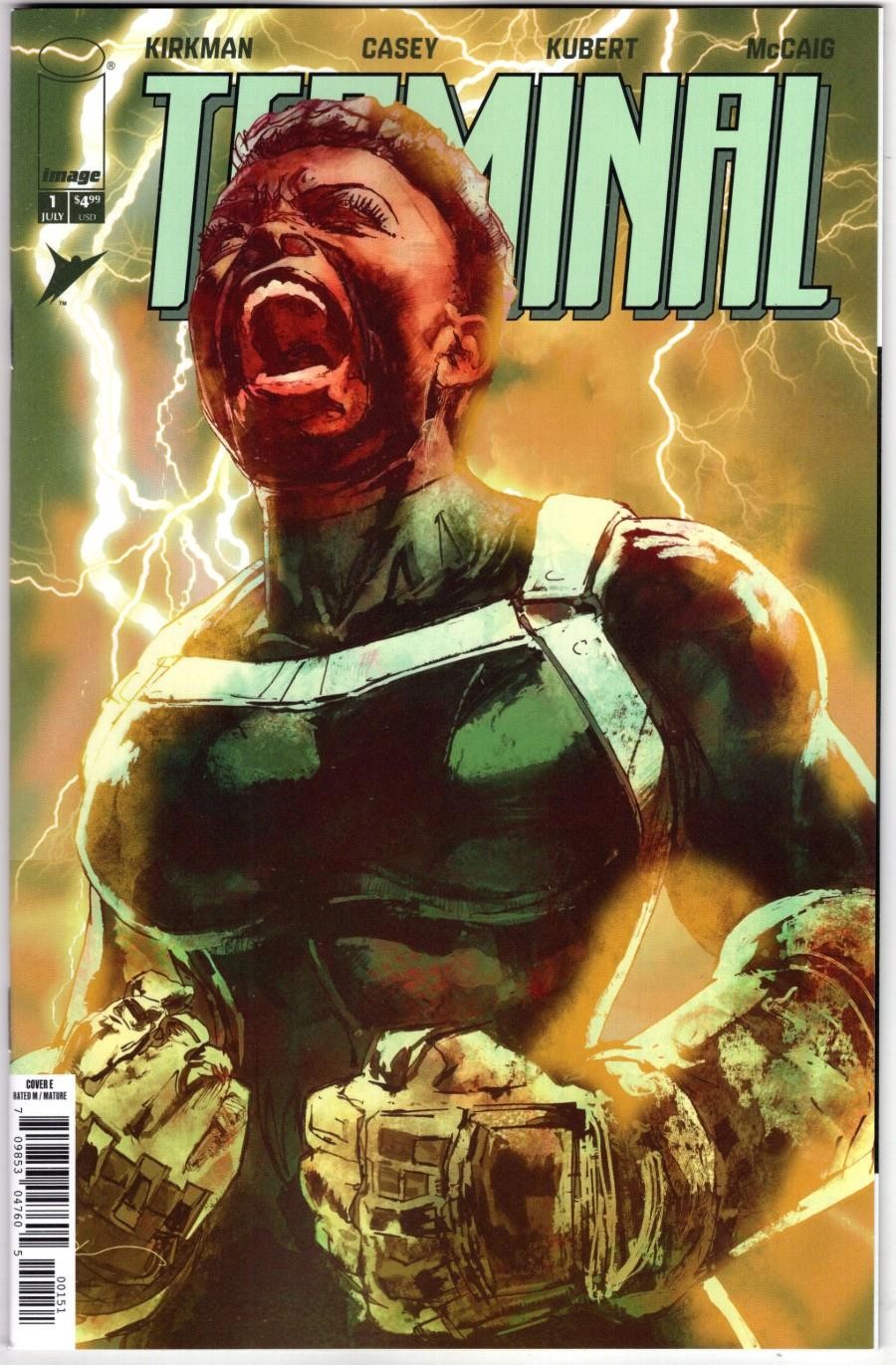 TERMINAL #1 E 1:25 VARIANT BILL SIENKIEWICZ RETAIL INCENTIVE KIRKMAN JOE CASEY