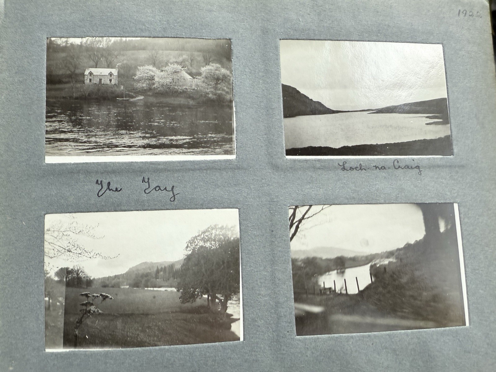 VTG Isle Of Arran Scotland 1920s Photo Album Lochs Glasgow Pladda Kildoran A360