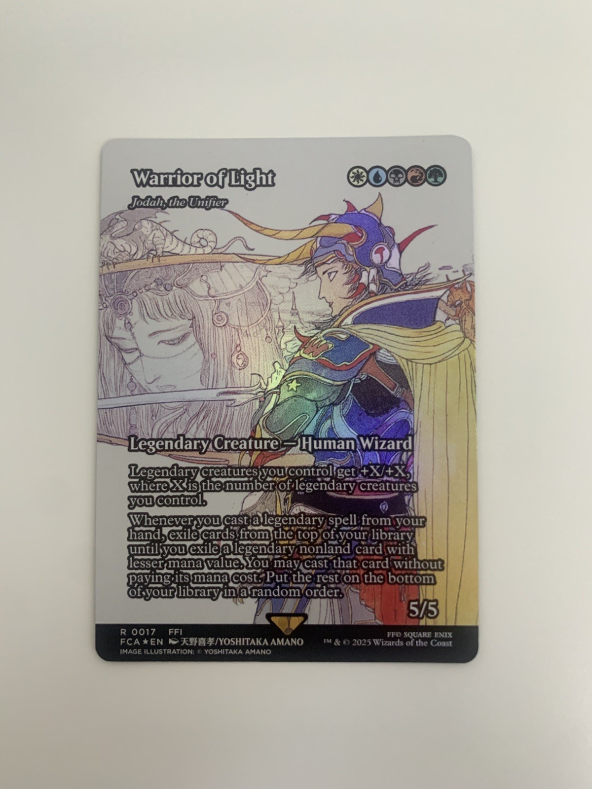 Final Fantasy MTG Collectors – Rare Foil Bundle – Warrior of Light – TIFA!