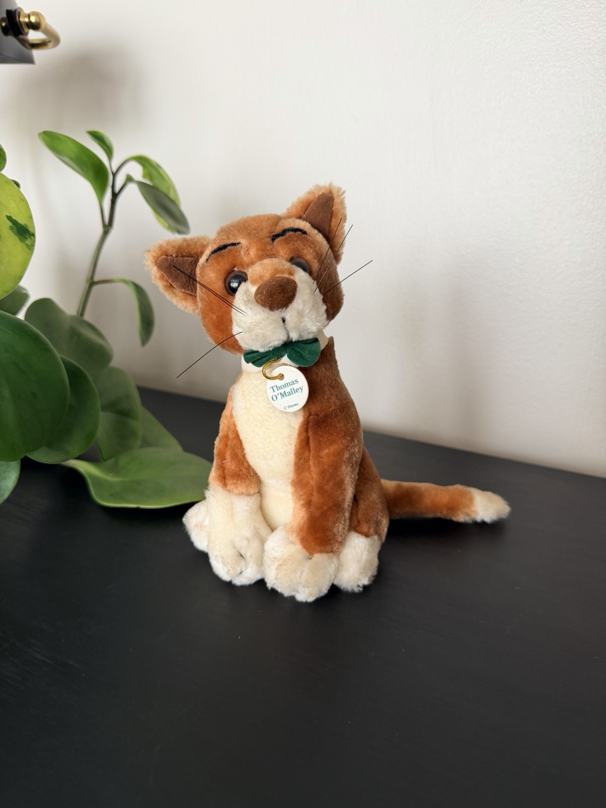 Vintage Disney 7” Aristocats Thomas O’Malley Plush Video Release Exclusive
