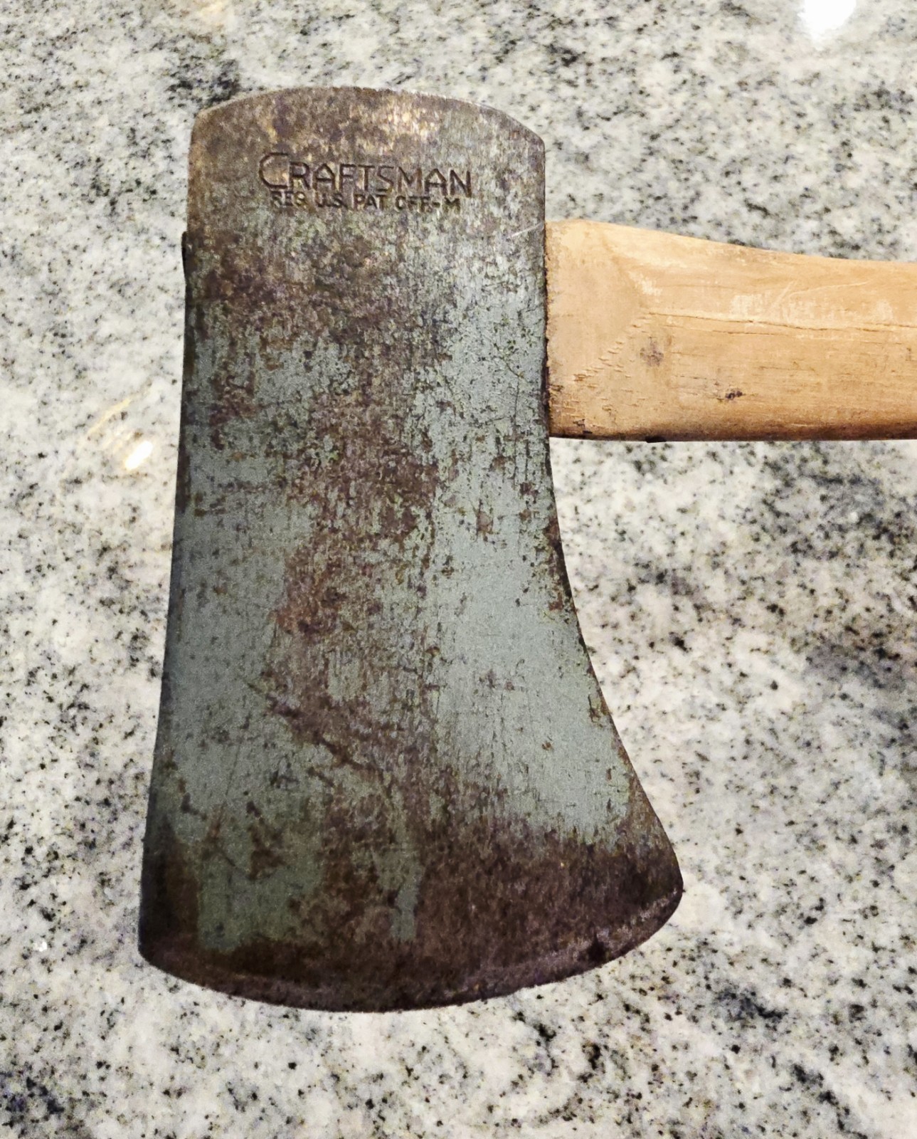 Craftsman 10oz Mini Hatchet W/ Original Handle – Rare Childs Size Not A Toy!