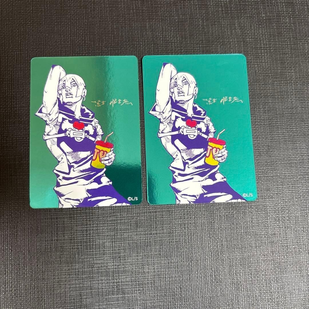 The JOJOLands NatsuComi 2026 Metallic Promo Card Jodio Joestar JP x2