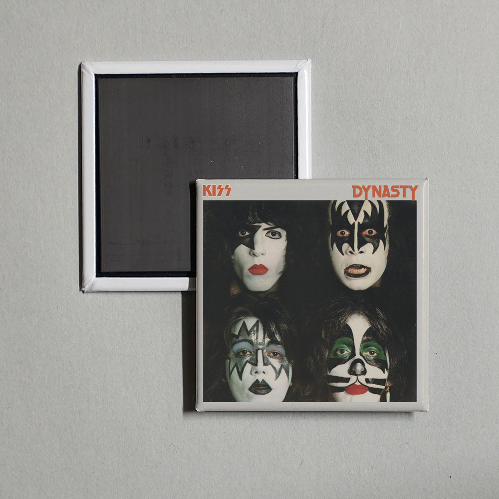 KISS – Dynasty Album Cover Locker Fridge Magnet