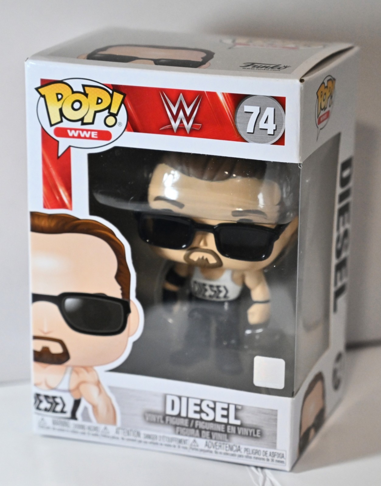 WWE Diesel Vinyl Kevin Nash Diesel #74 Wrestling Figure