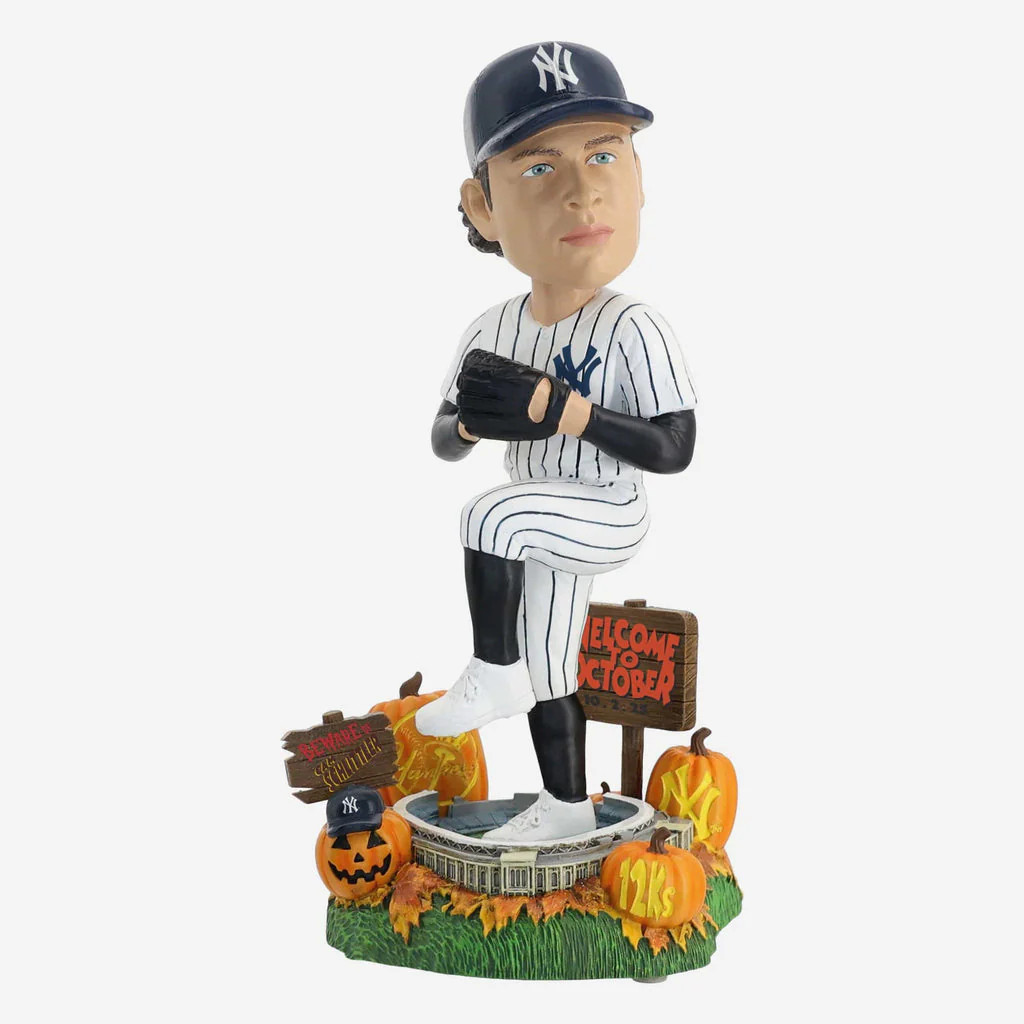 Cam Schlittler New York Yankees First Career Postseason 12 Strikeouts Bobblehead