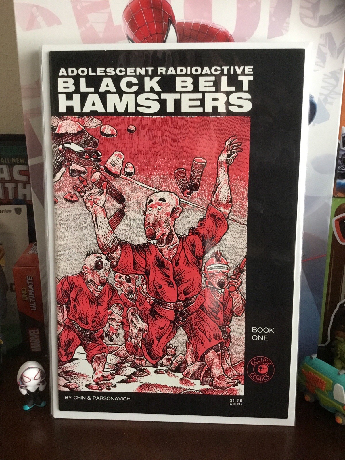 Eclipse Comics Adolescent Radioactive Black Belt Hamsters Book #1 VF