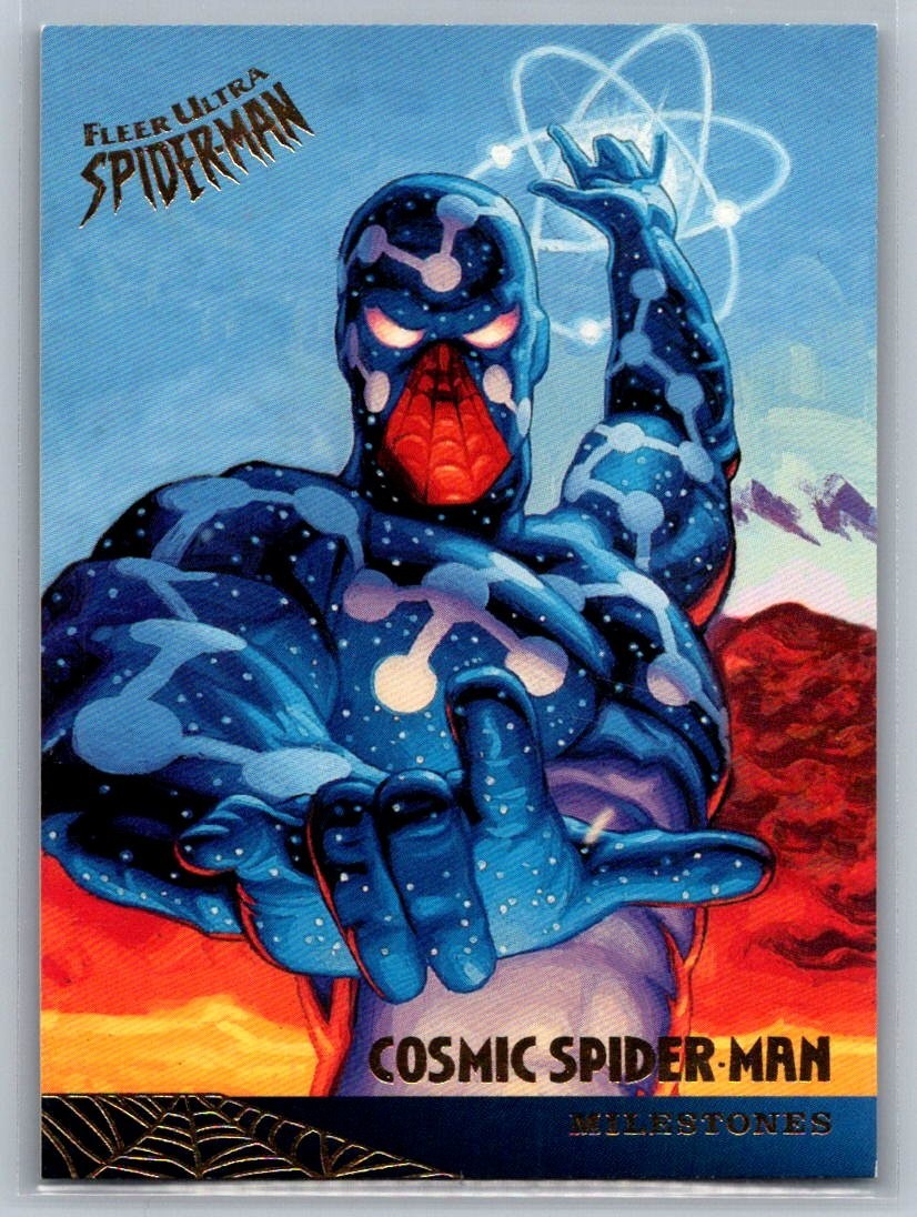 1995 Fleer Ultra Spider-Man Cosmic Spider-Man #90
