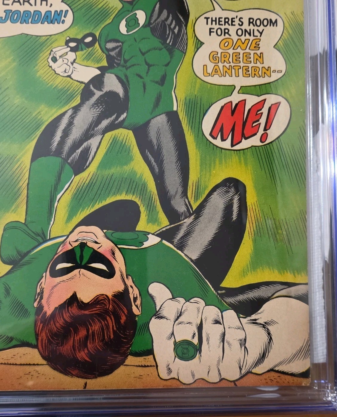 Green Lantern #59 DC 1968 CGC 4.5 1st App of Guy Gardner Presents Beautifully!