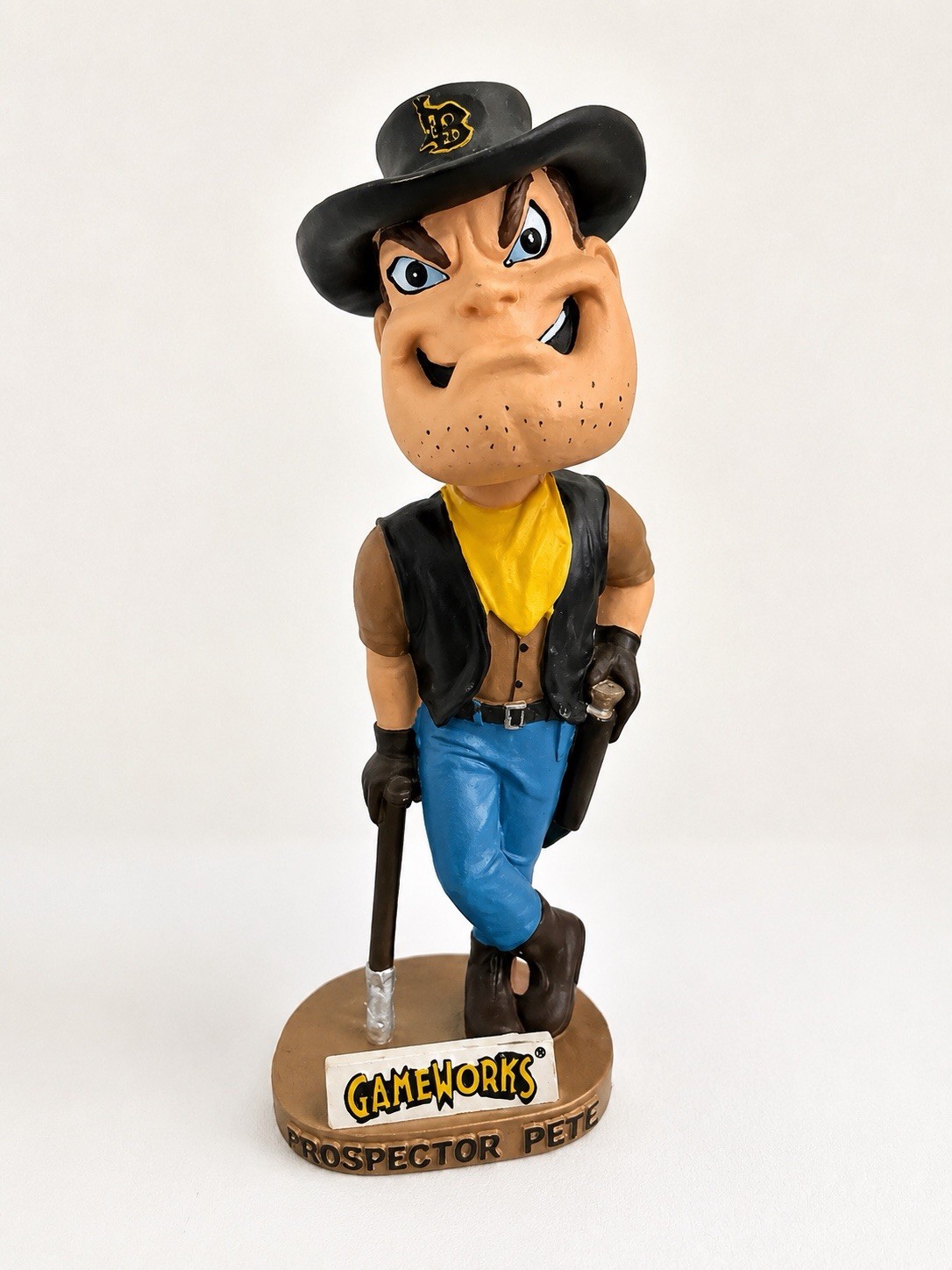 California State University Long Beach (CSULB) Prospector Pete Mascot Bobblehead