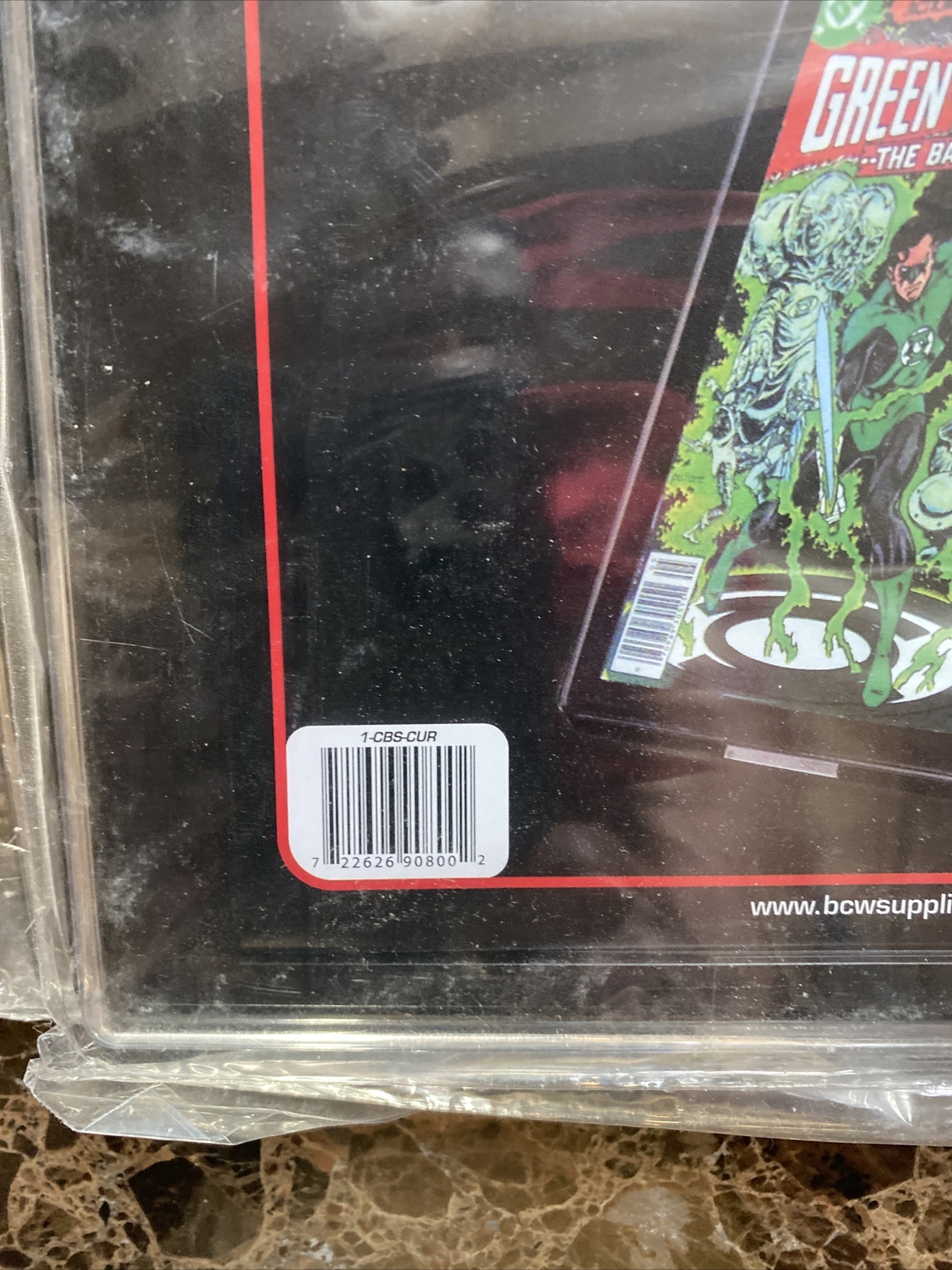 BCW Wall Display Frame For 1 Current Modern Comic Book Showcase 6.75×10.25 NEW