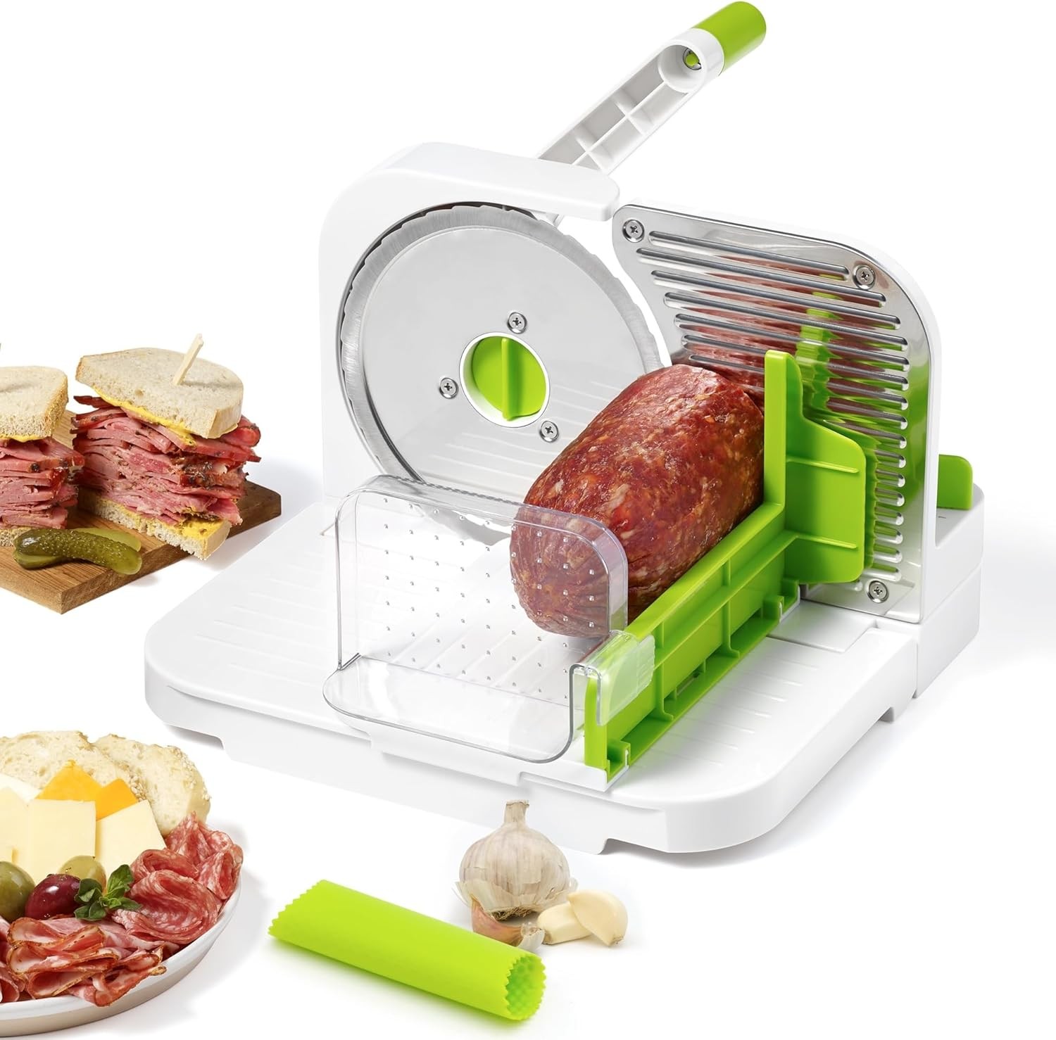 Starfrit Deli Slicer 6.5 Stainless Steel Adjustable for Meat