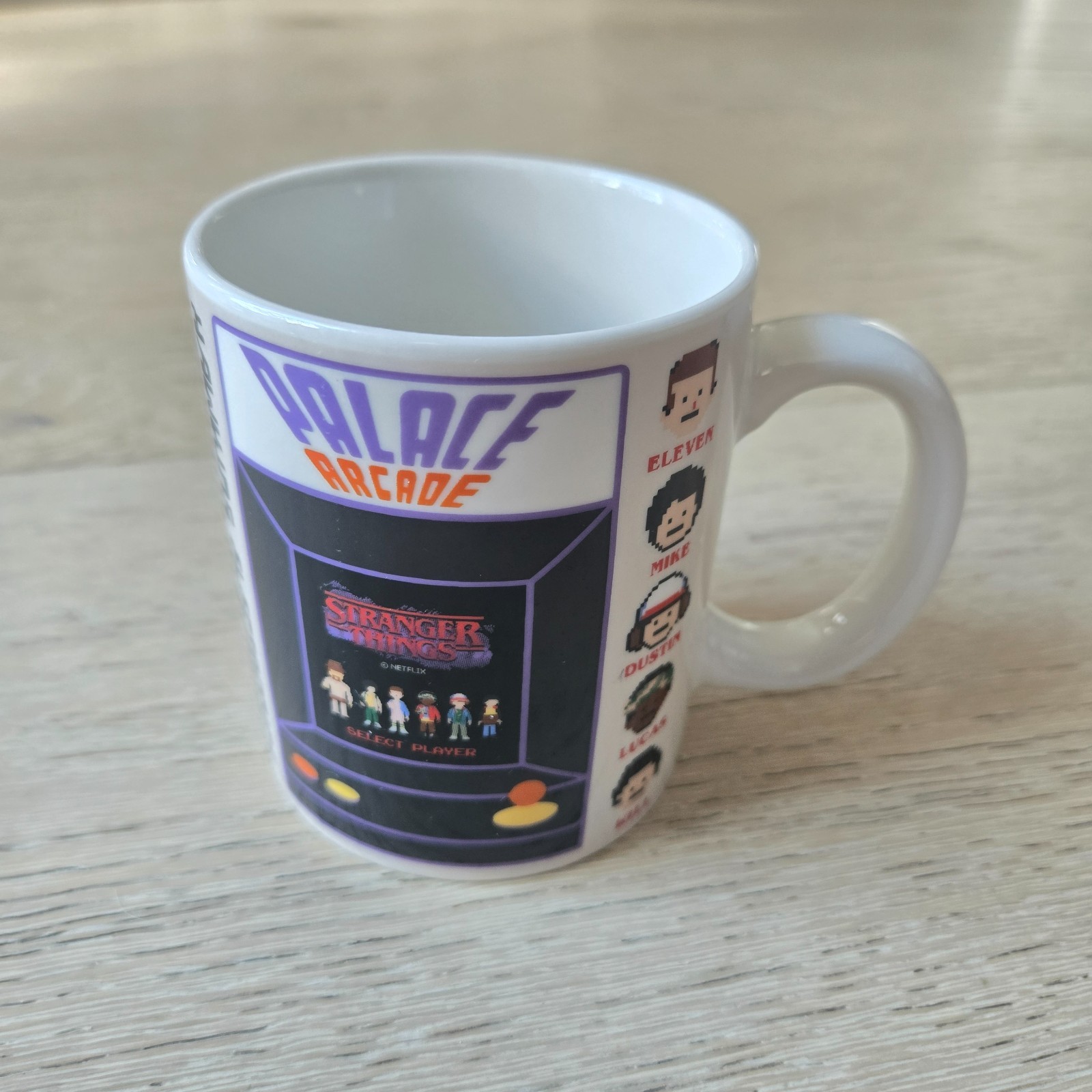 Stranger Things Palace Arcade Mug Hawkins Electronics Retro Arcade Paladone