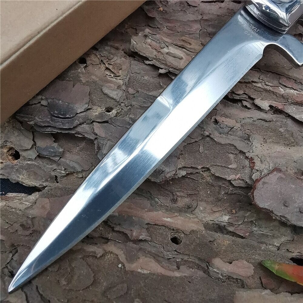 New tactical combat multifunctional survival hunting knife self-defense folding