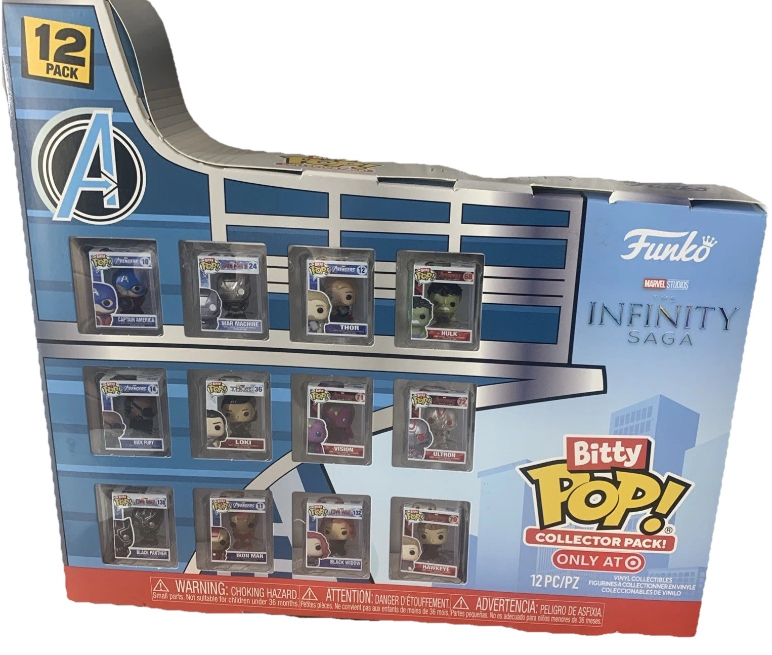 Funko Pop! Vinyl Infinity Saga Bitty Collector 12 Pack New