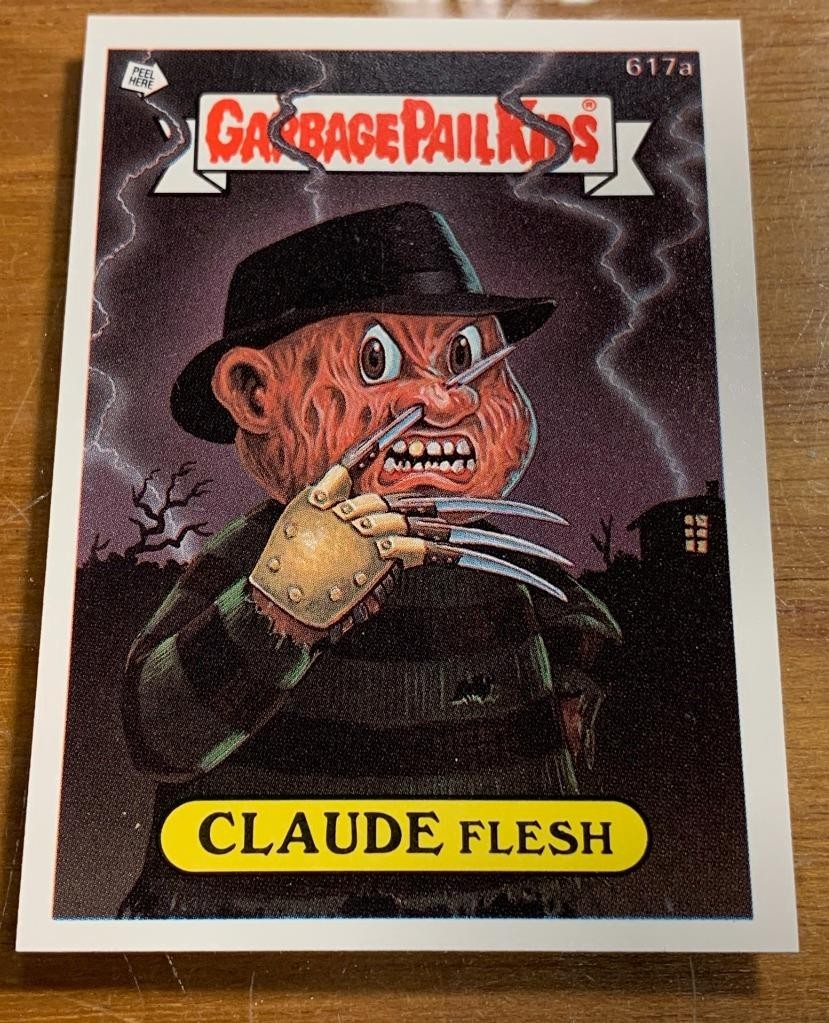 1988 Garbage Pail Kids 15th Series Claude Flesh #617a Non Die Cut SKU#37855