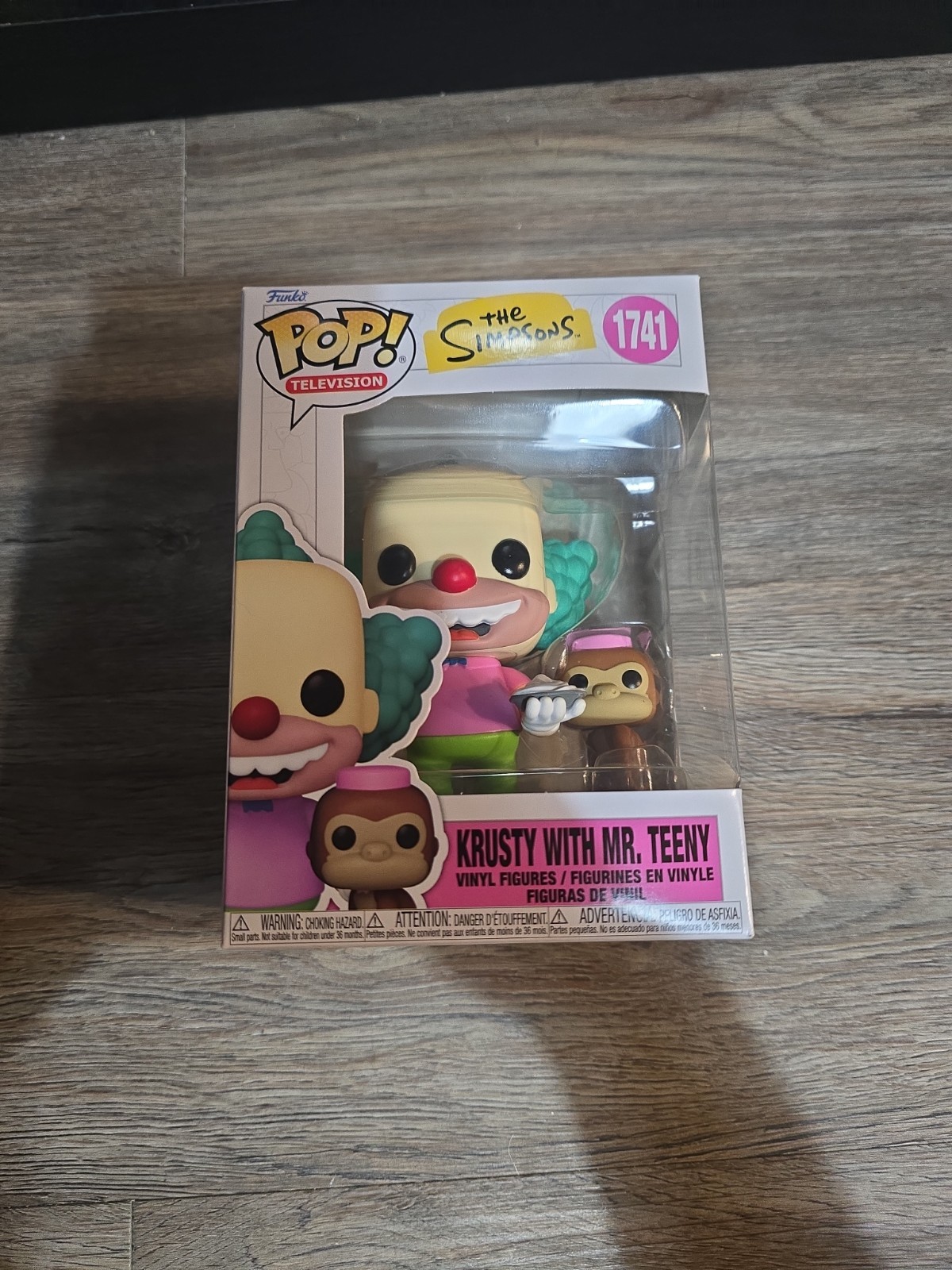 Funko Pop The Simpsons Krusty The Clown With Mr Teeny #1741