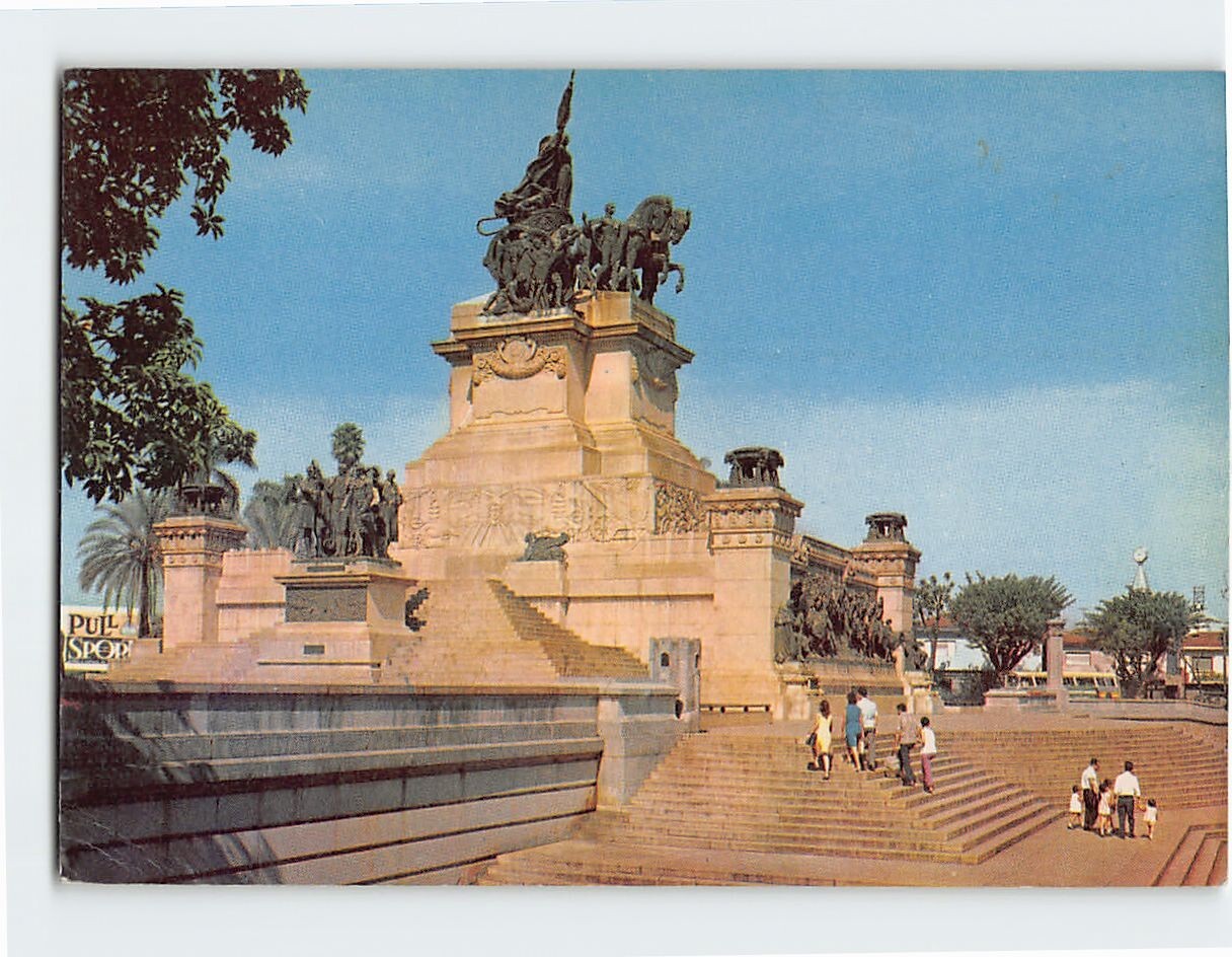 Postcard The Monument to Independence São Paulo Brazil